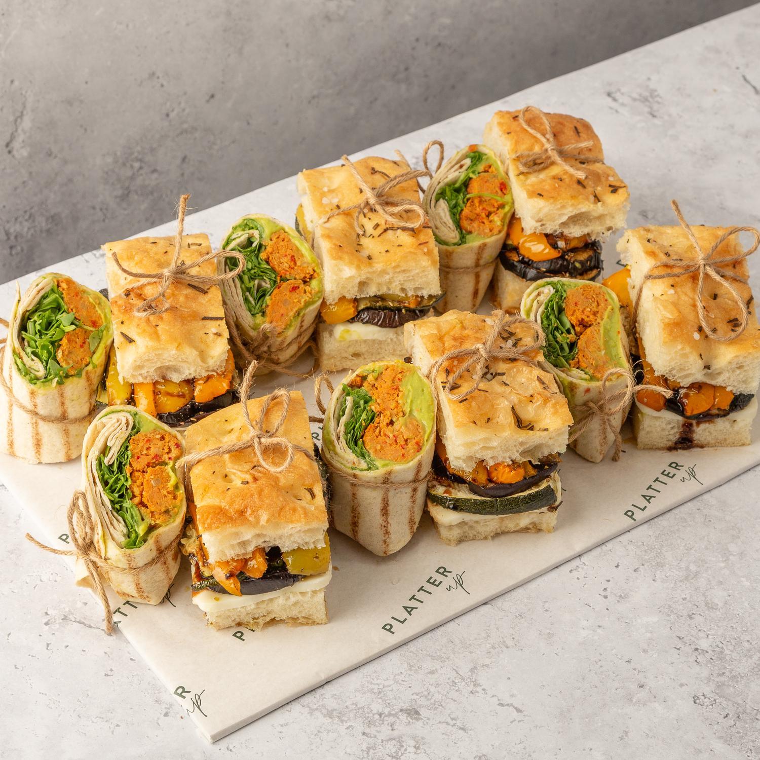Vegetarian Sandwich Platter 