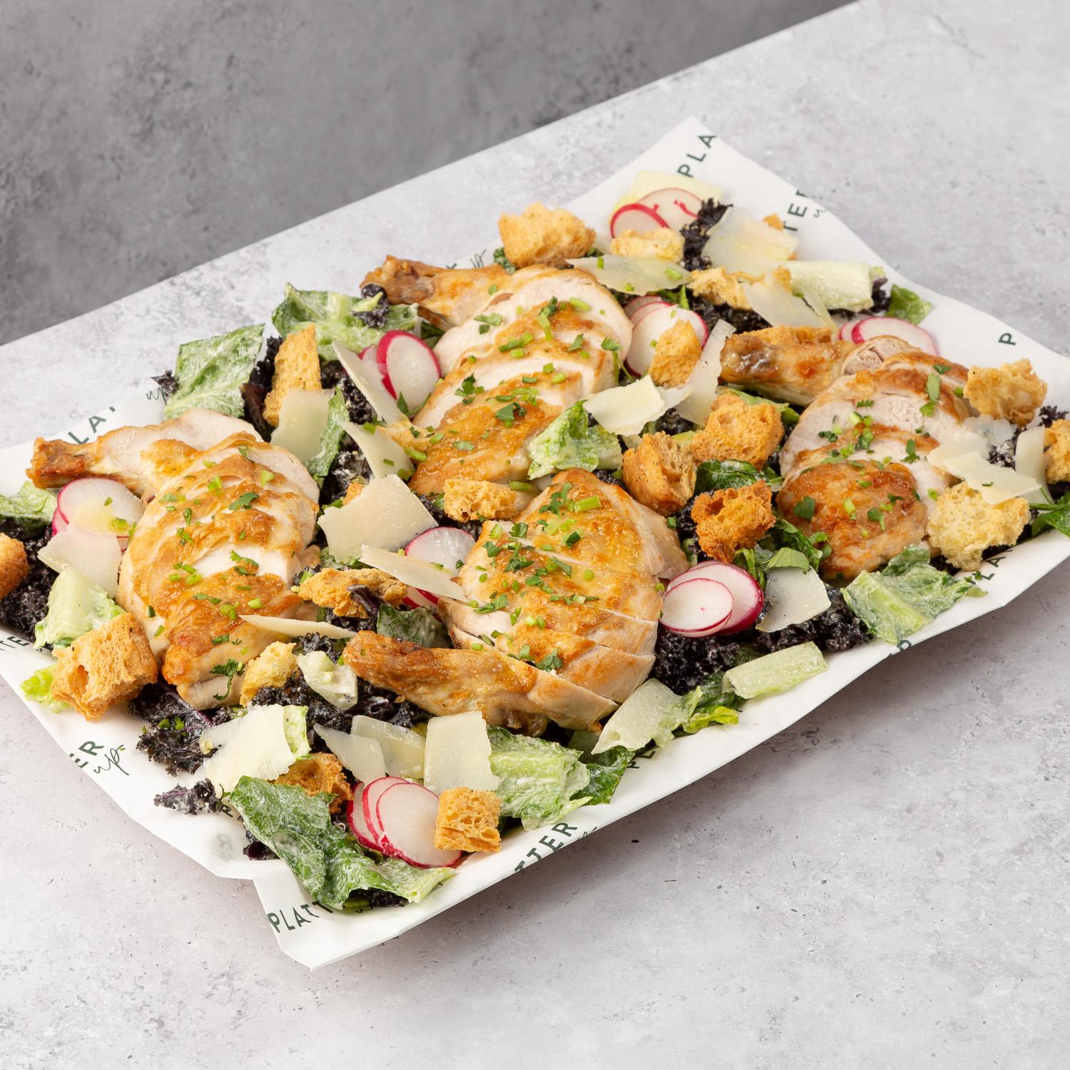 Chicken Caesar Salad Platter