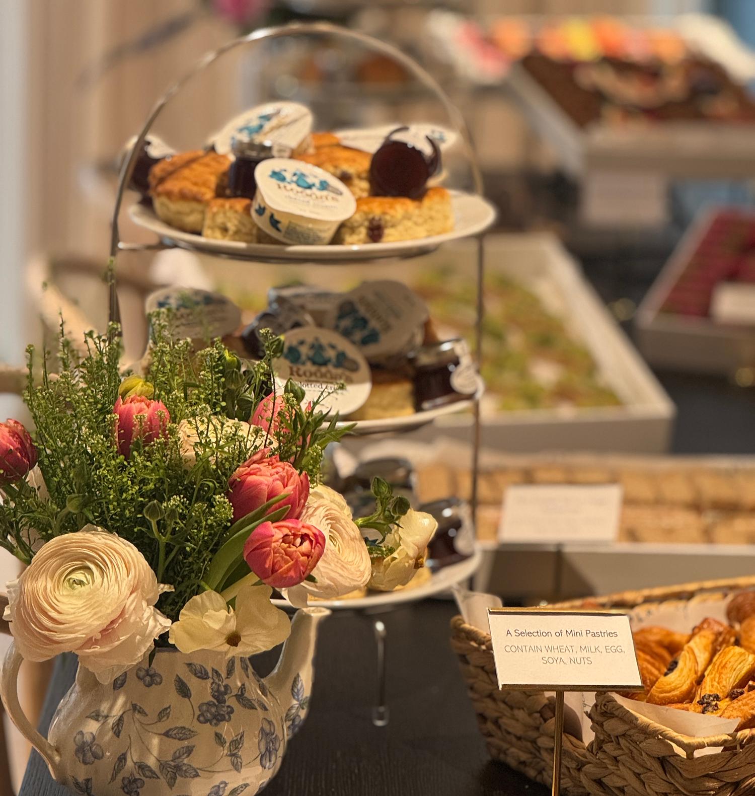 Afternoon Tea Tables for 30+ Guests