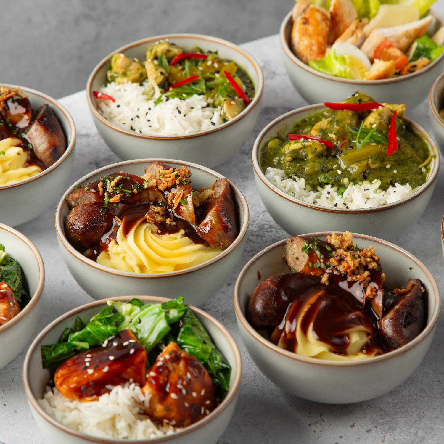 Bowl Food for 30+ Guests