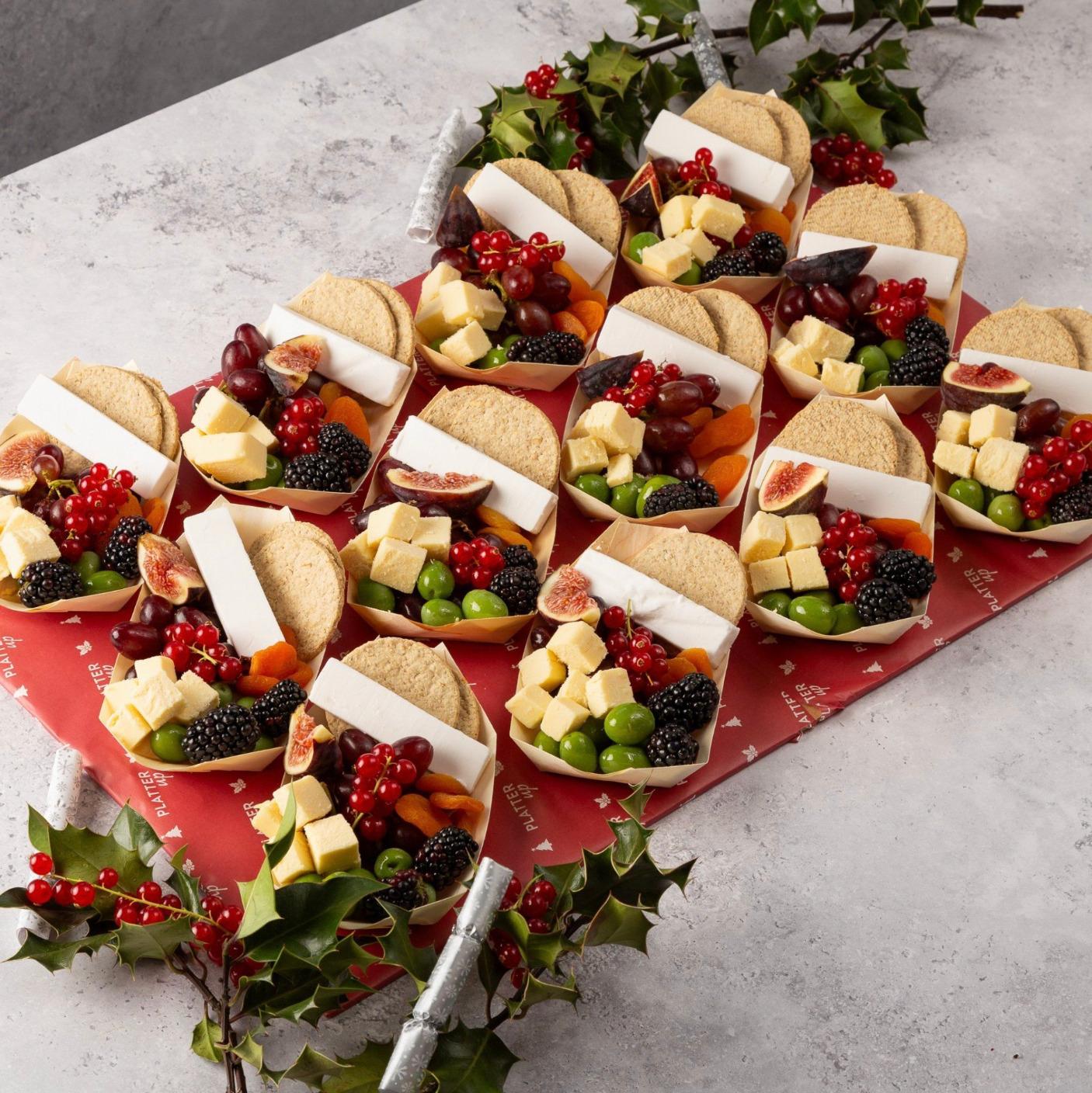 Vegan Christmas Boat Platter - 12