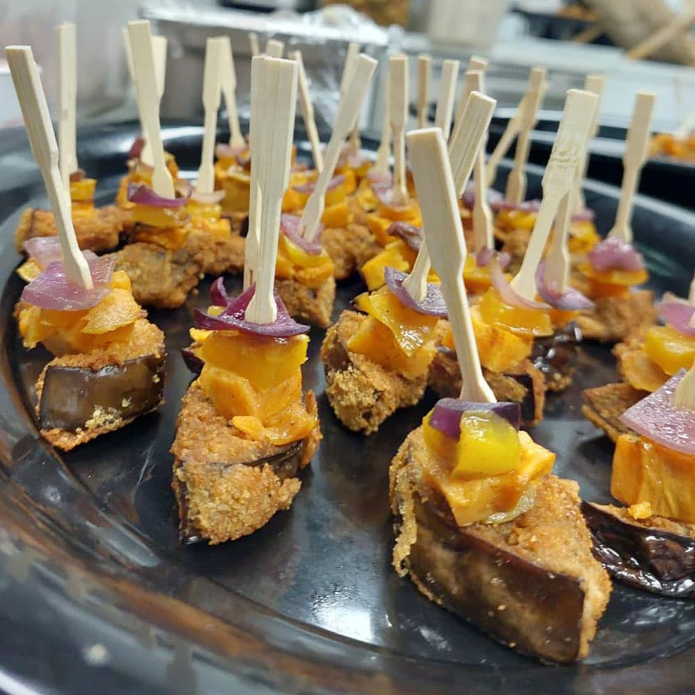 Vegetarian Canapes