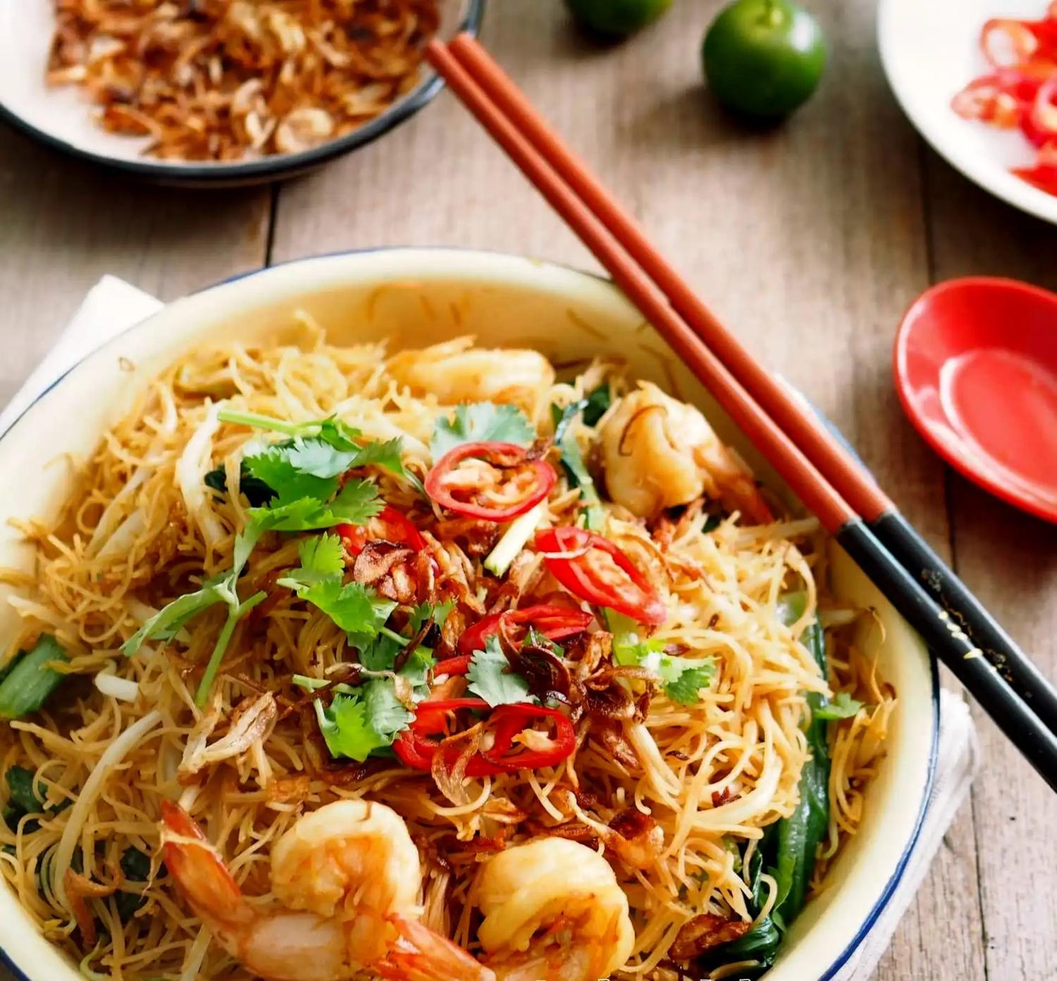 Seafood Fried Mee Hoon