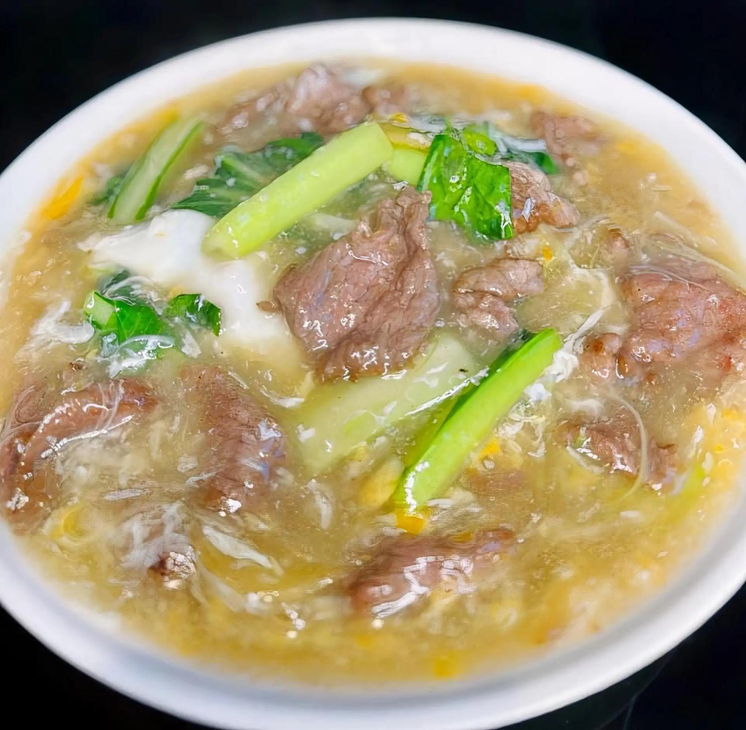 Egg Sauce Beef Hor Fun