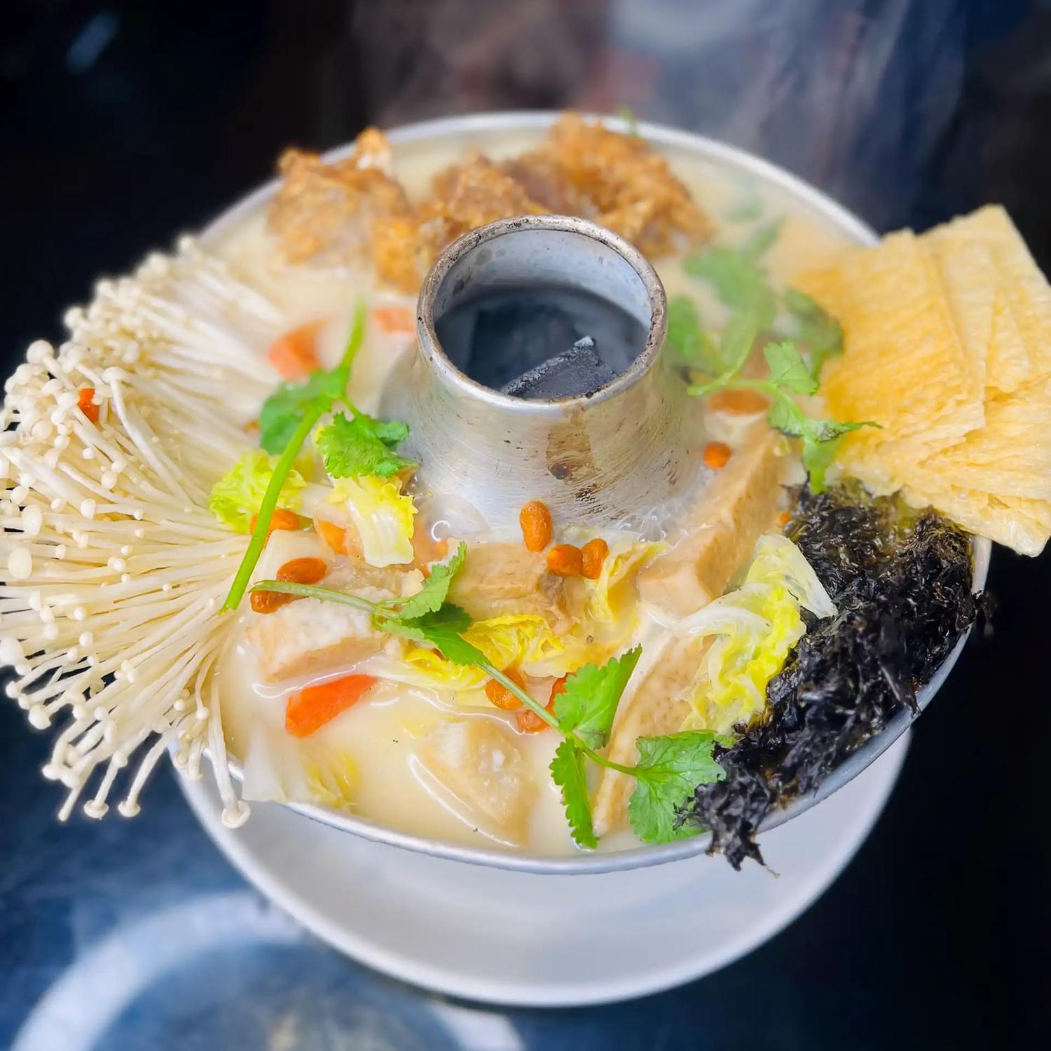 Superior Hot Pot with Fish & Yam