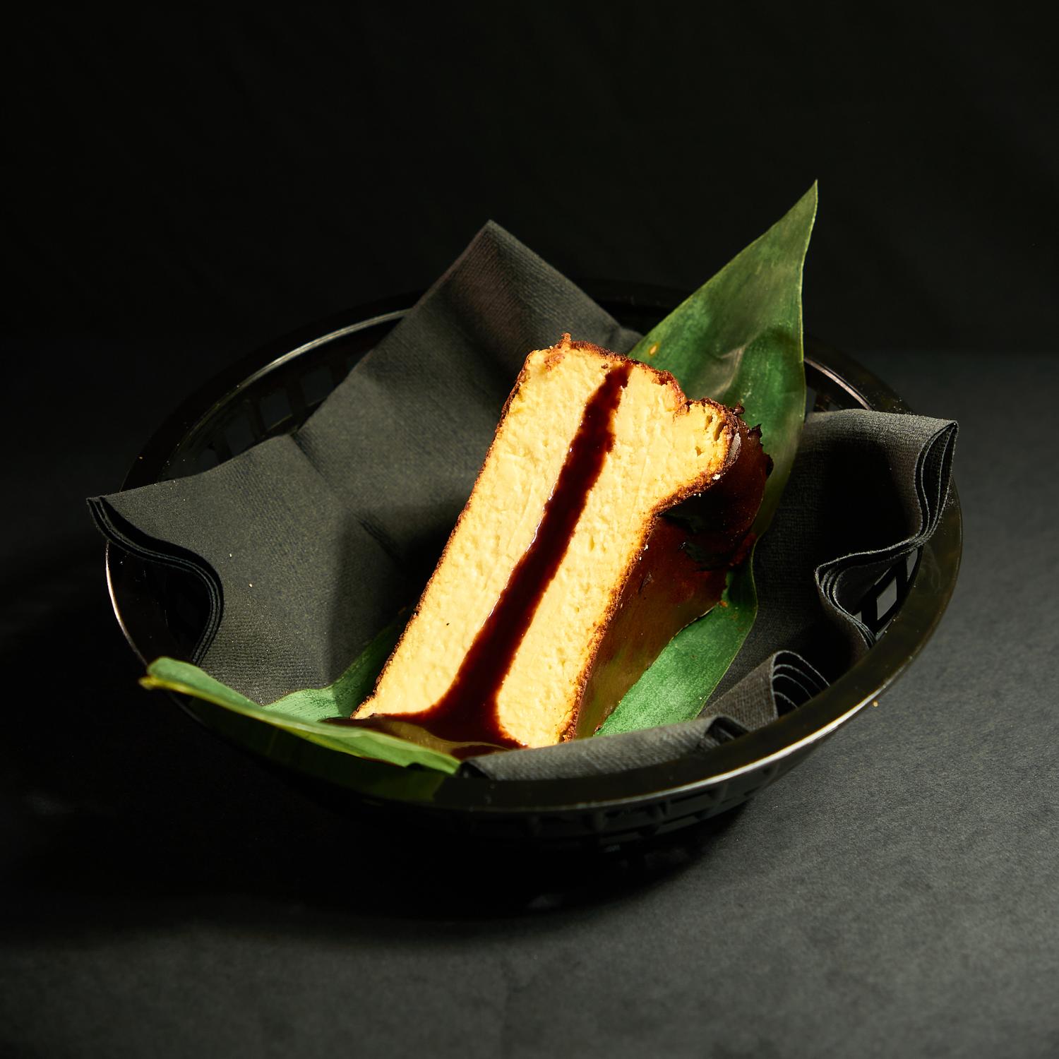San Sebastian cheesecake - Vegetarian 