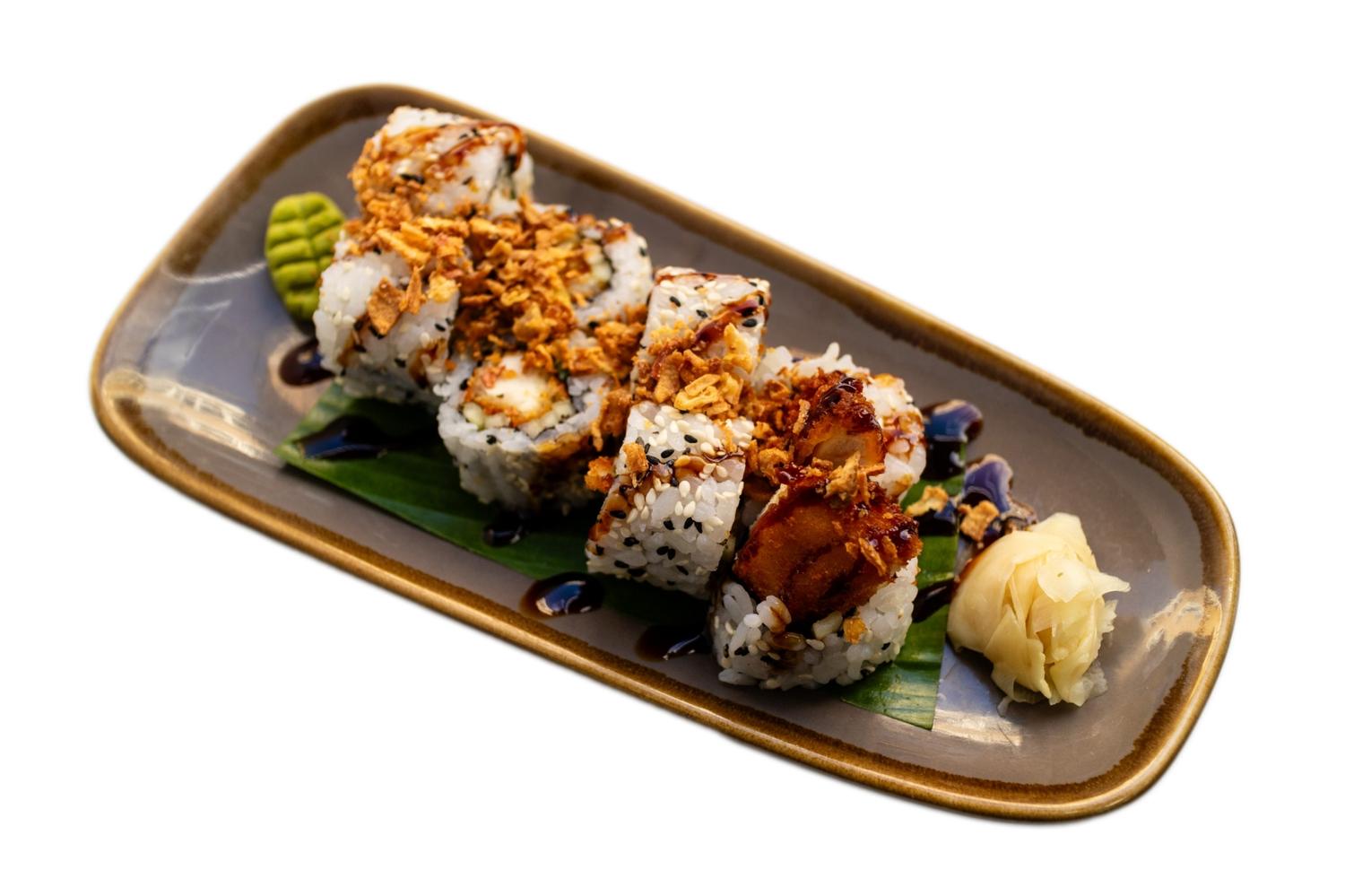 Crunchy Chicken Katsu Uramaki Roll (8pcs)