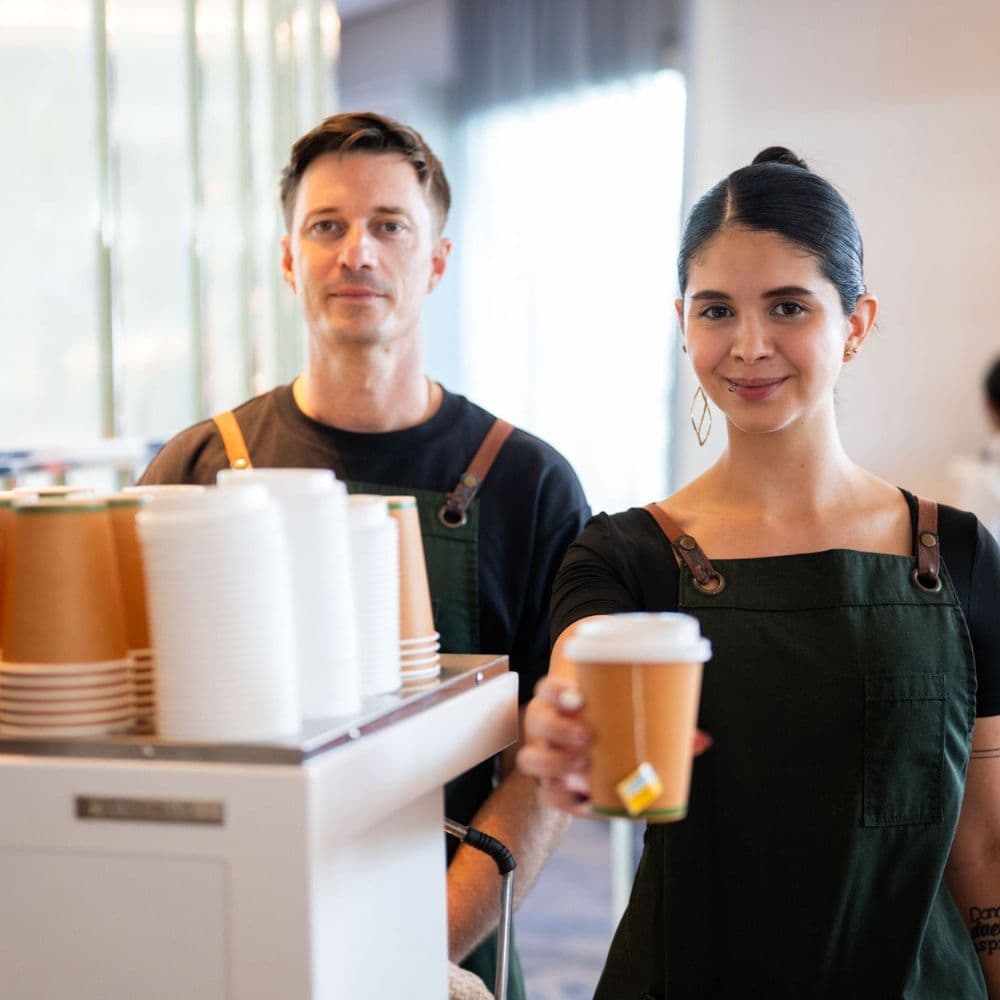 400 Beverages - 8 Hour Service – 2 Baristas (SYD)