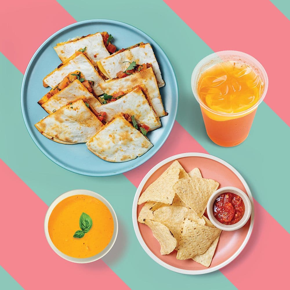 Quesadillas, Side & Drink Set
