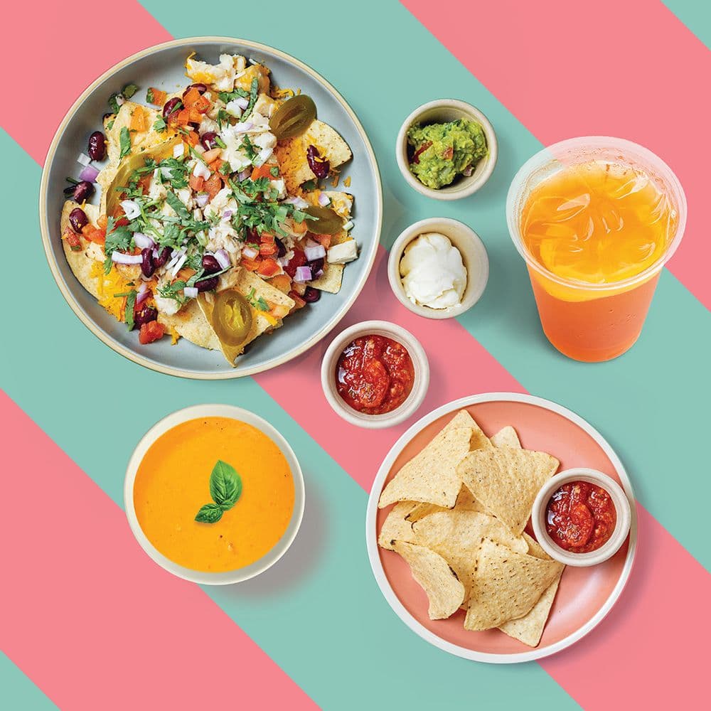 Nachos, Side & Drink Set