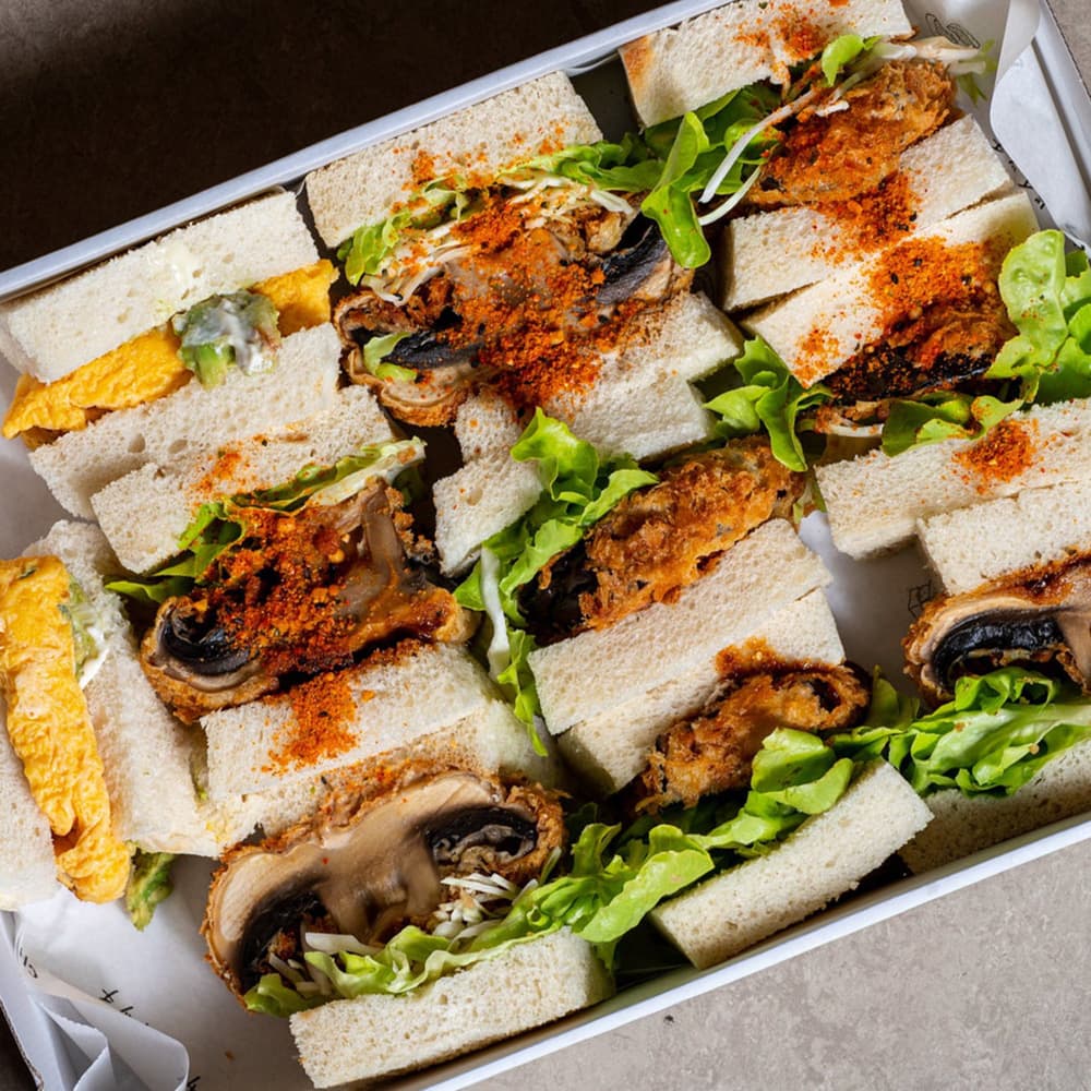Vegetarian Katsu Sando (Combination 10 Pieces)
