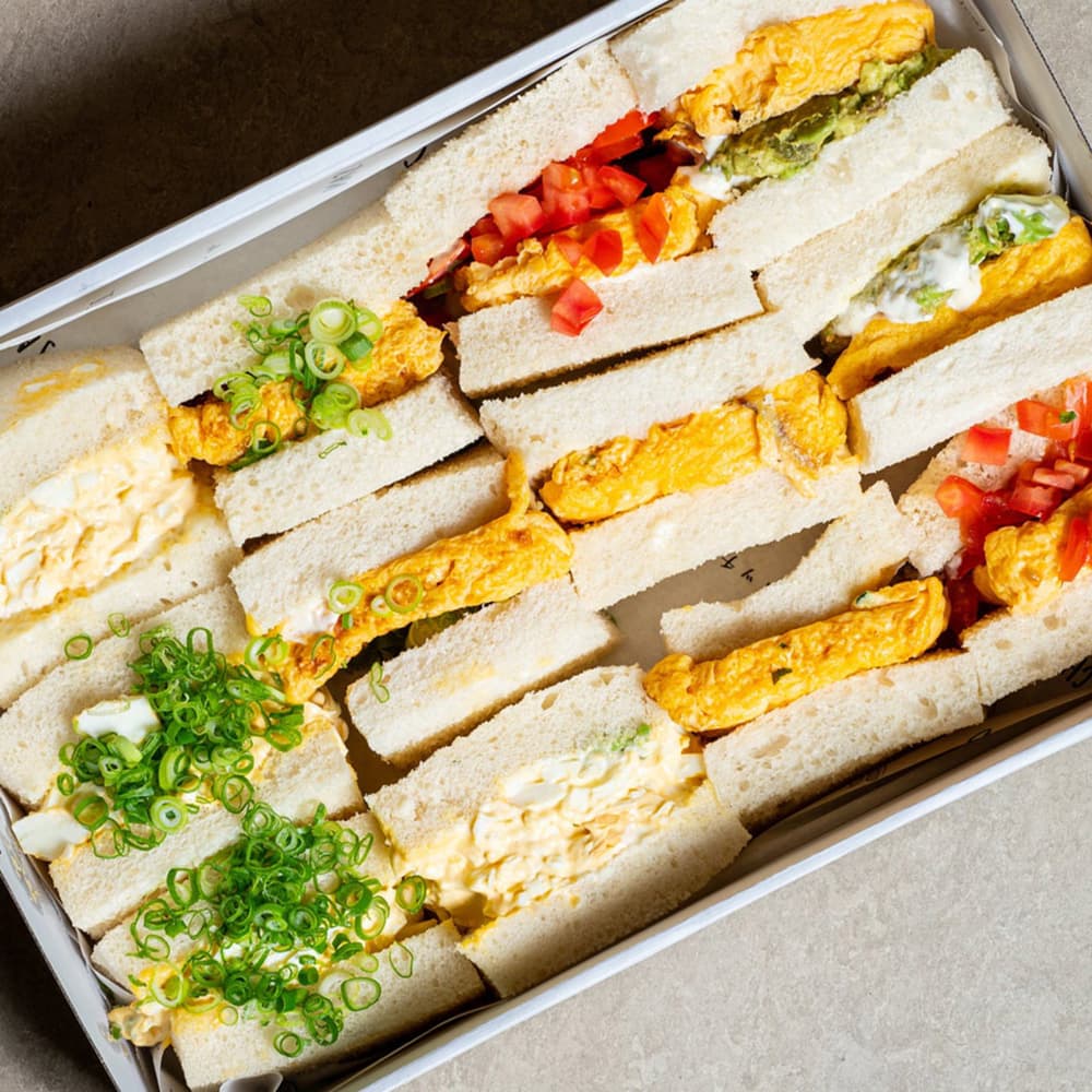 Vegetarian Egg Sando (Combination 10 Pieces)