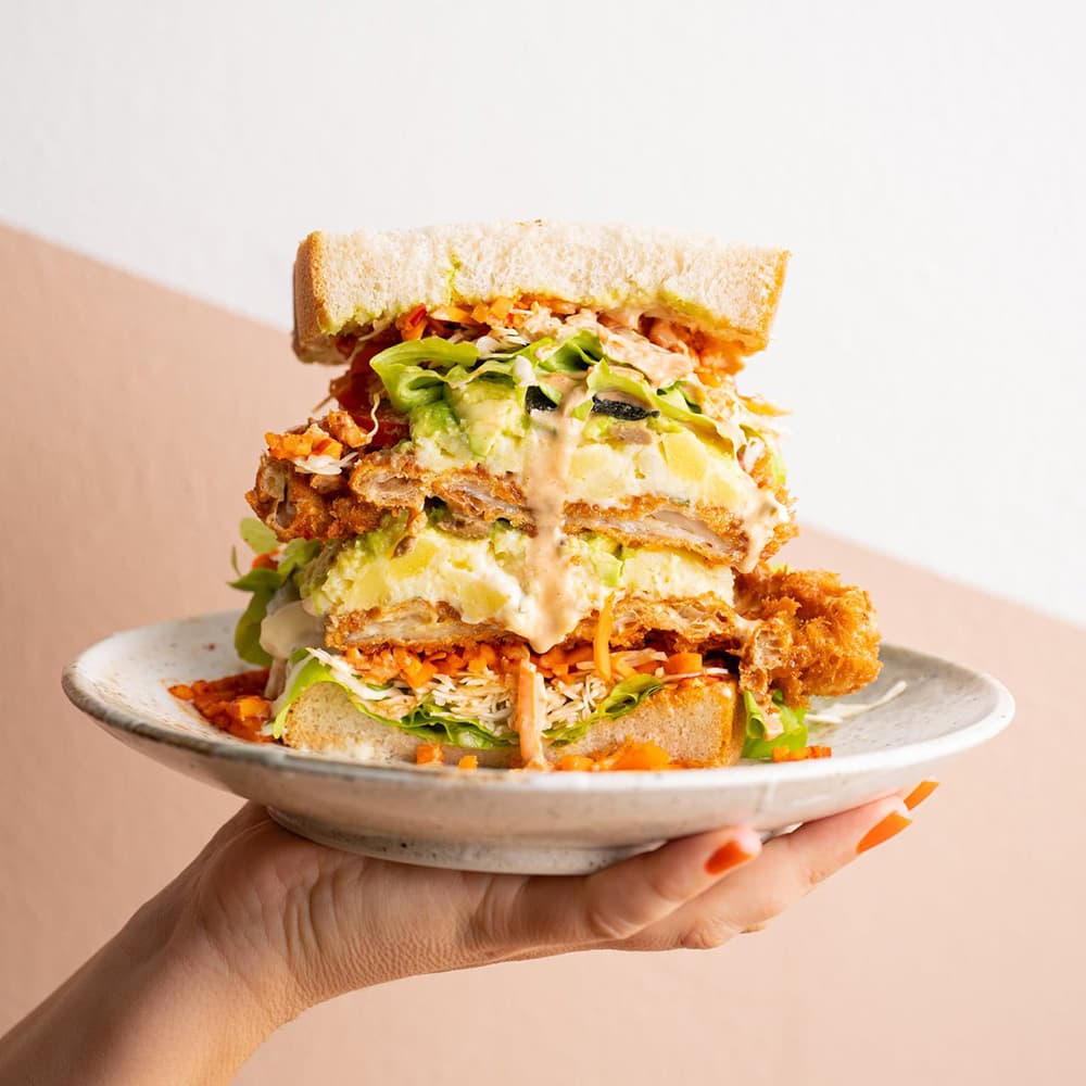 Chicken Katsu Salad Sando Box (8 Pieces)