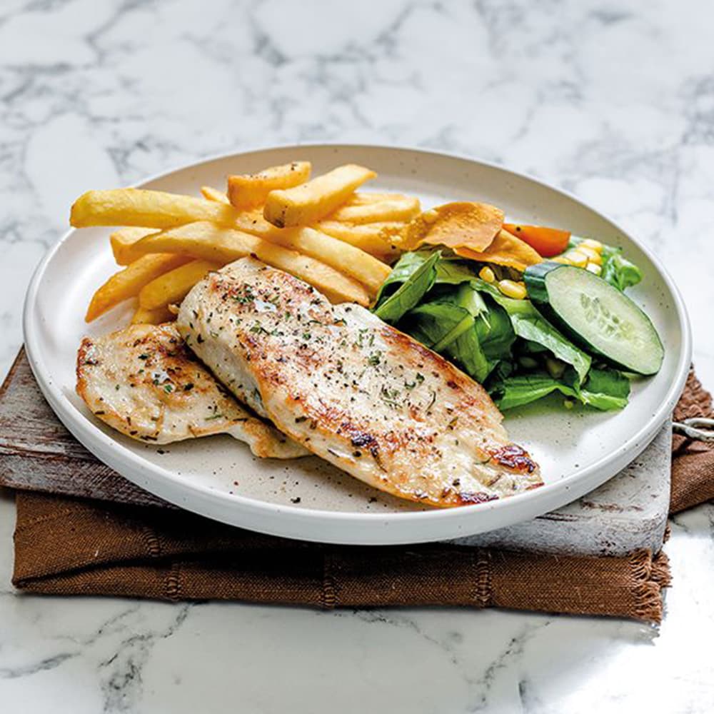 Grilled Chicken Breast Set