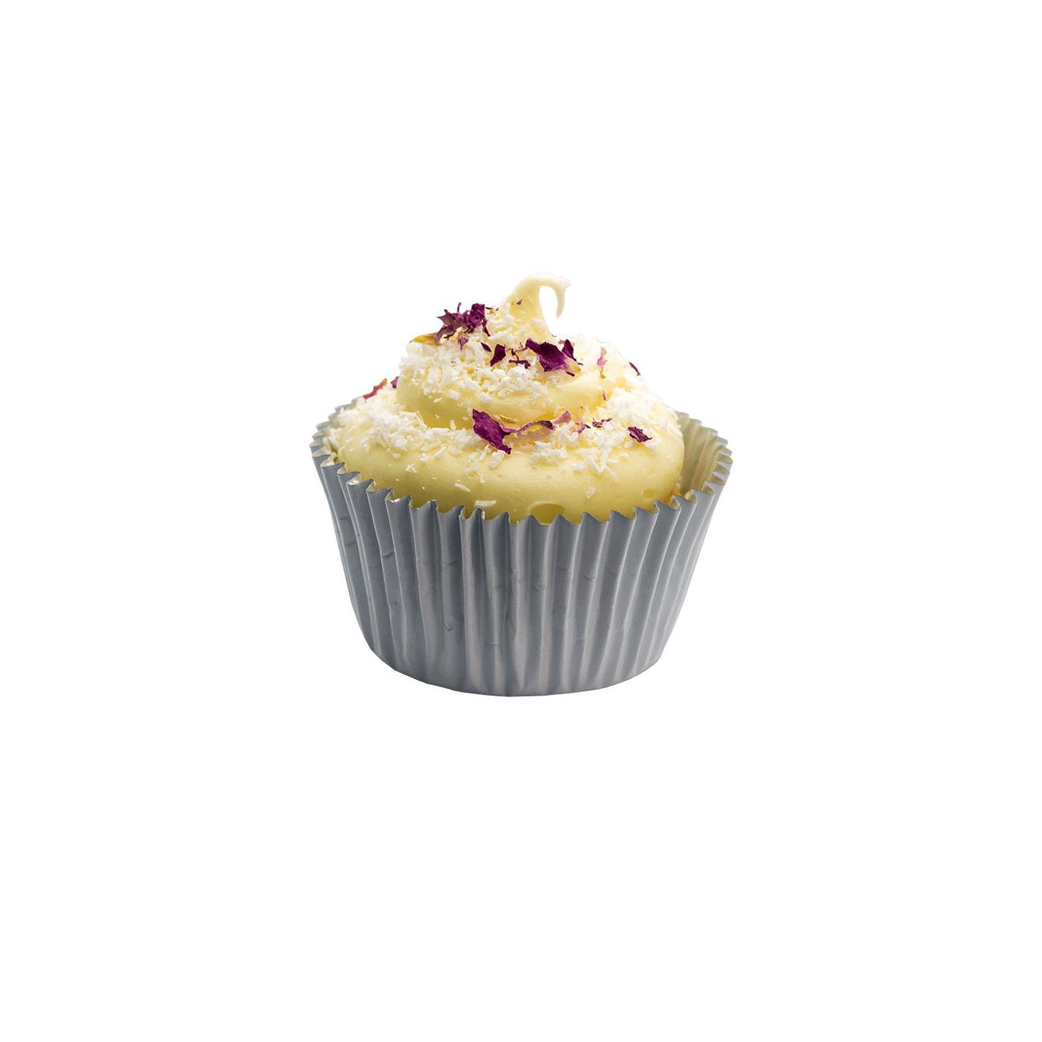 Rose Coconut Cupcakes w Rose Infused Buttercream