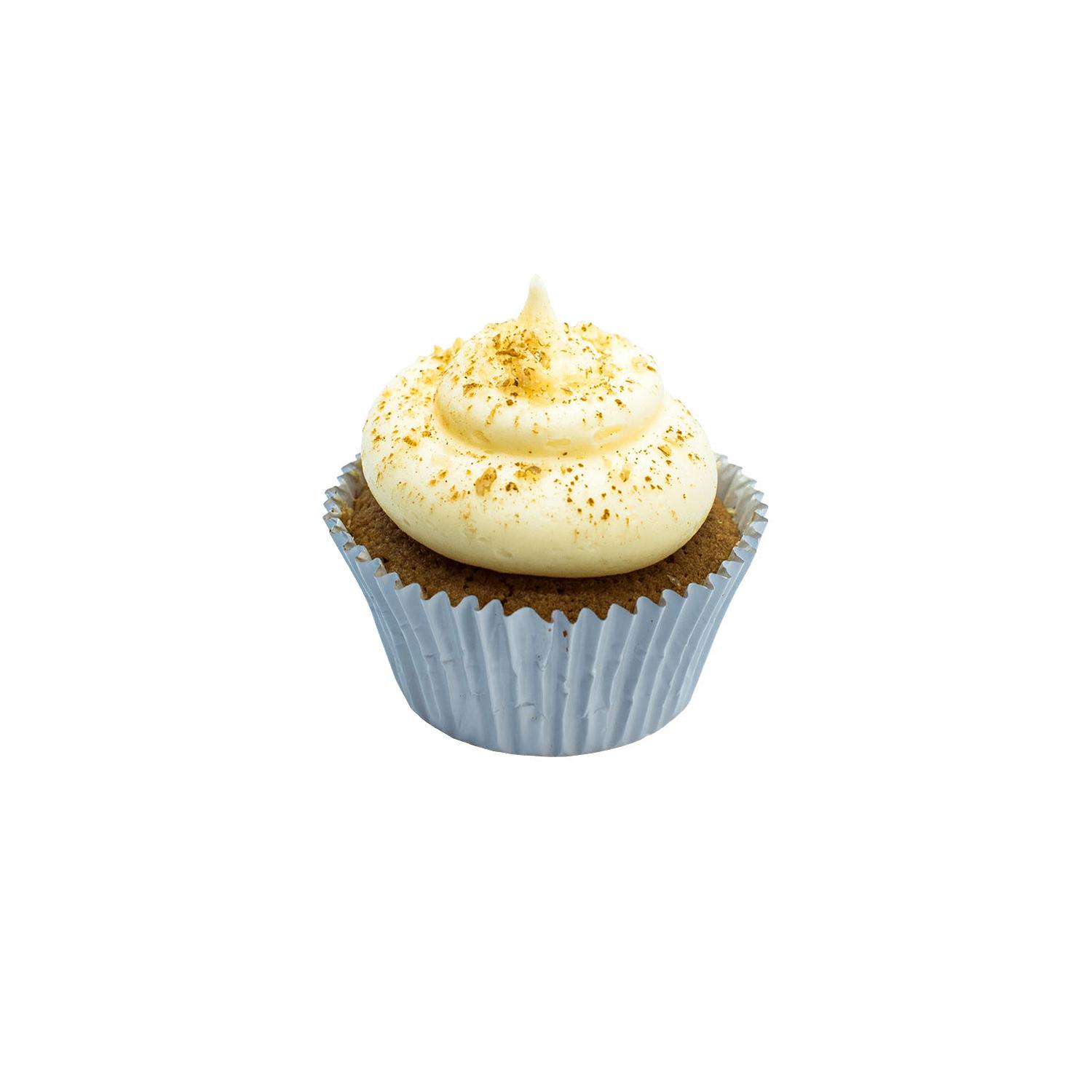 (GF) Cinnamon Cupcakes w Fresh Apple & Buttercream