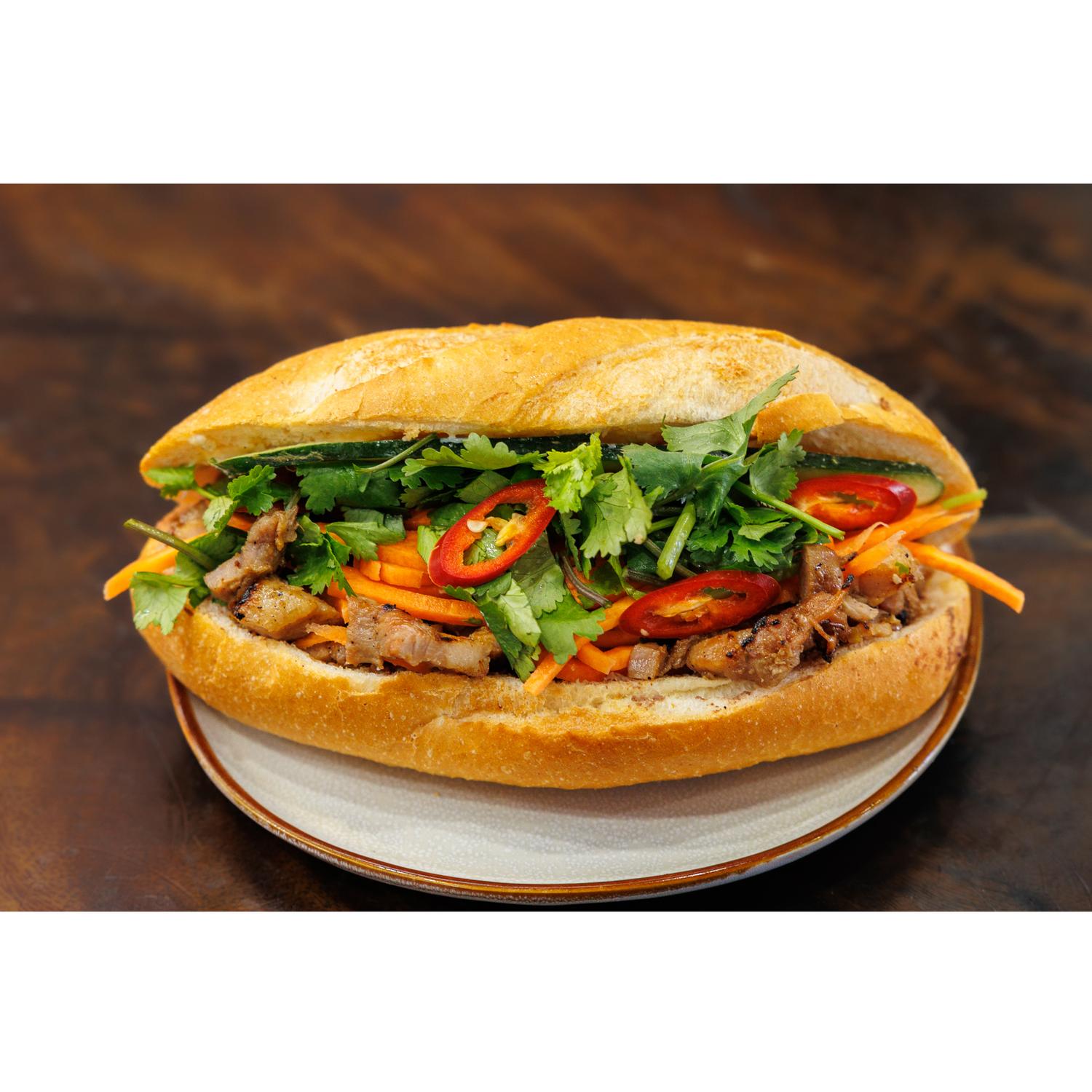 Hibachi Grilled Pork Bánh Mì | Thịt Nướng