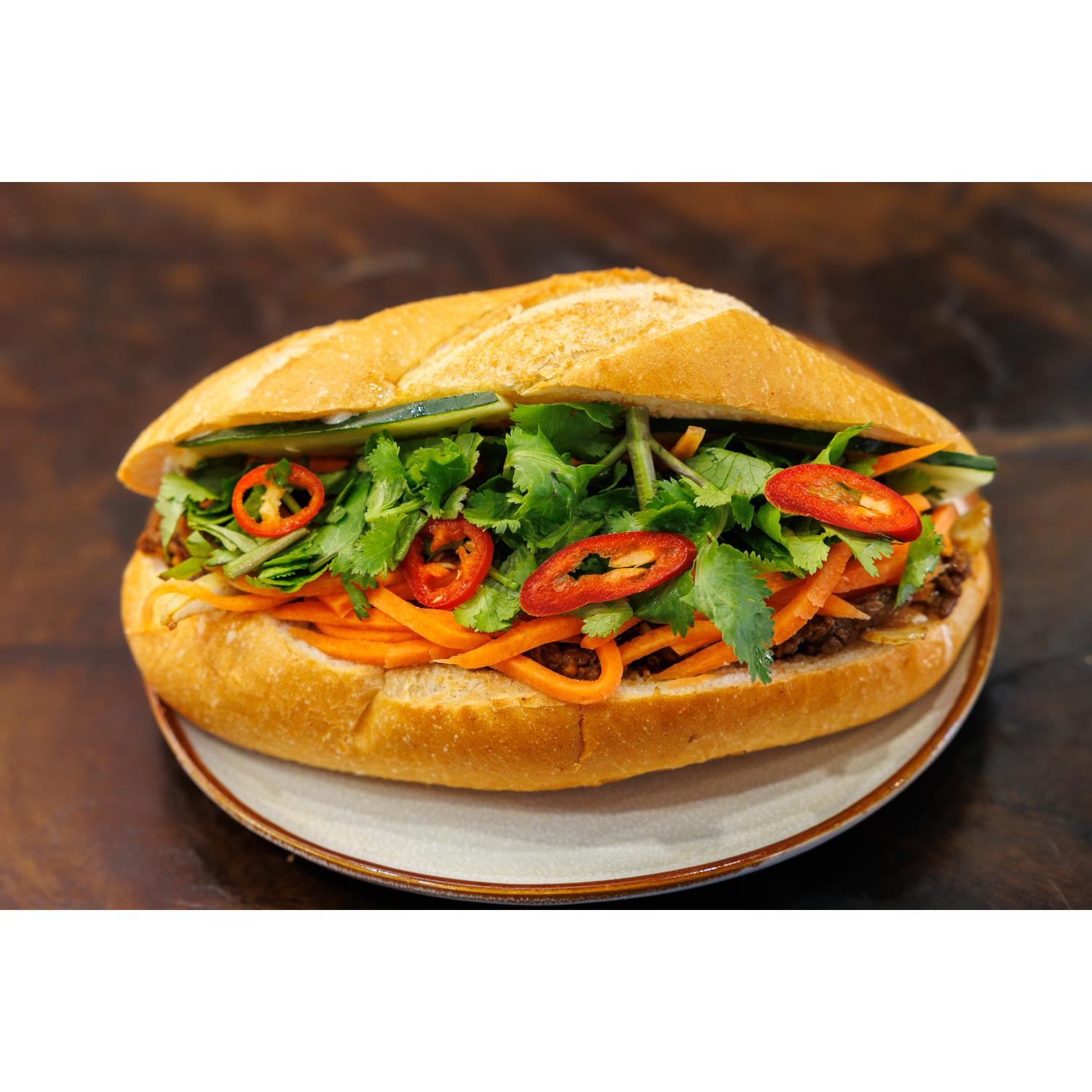 Lemongrass Beef Bánh Mì | Bò