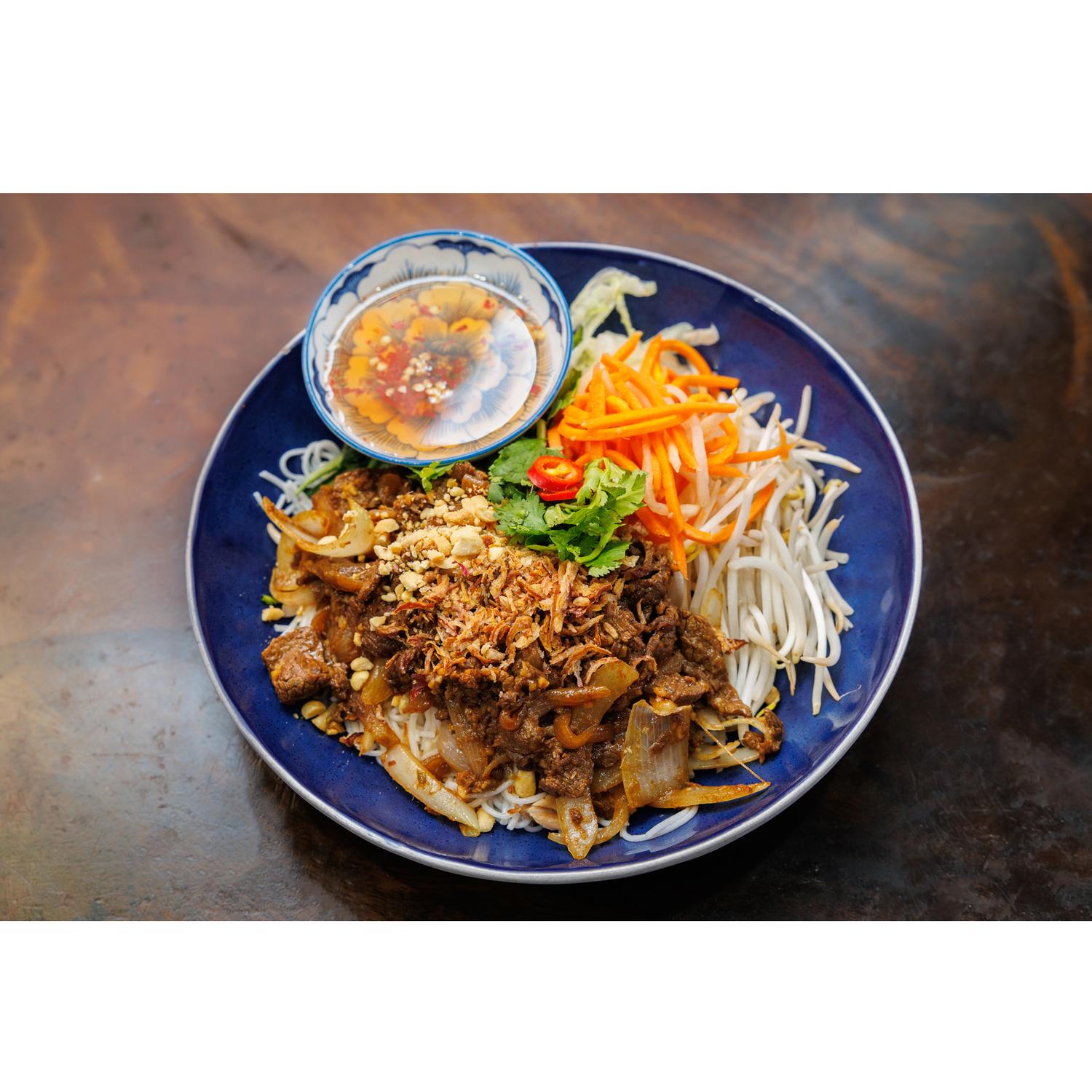 Beef Noodle Salad | Bún Bò Xào