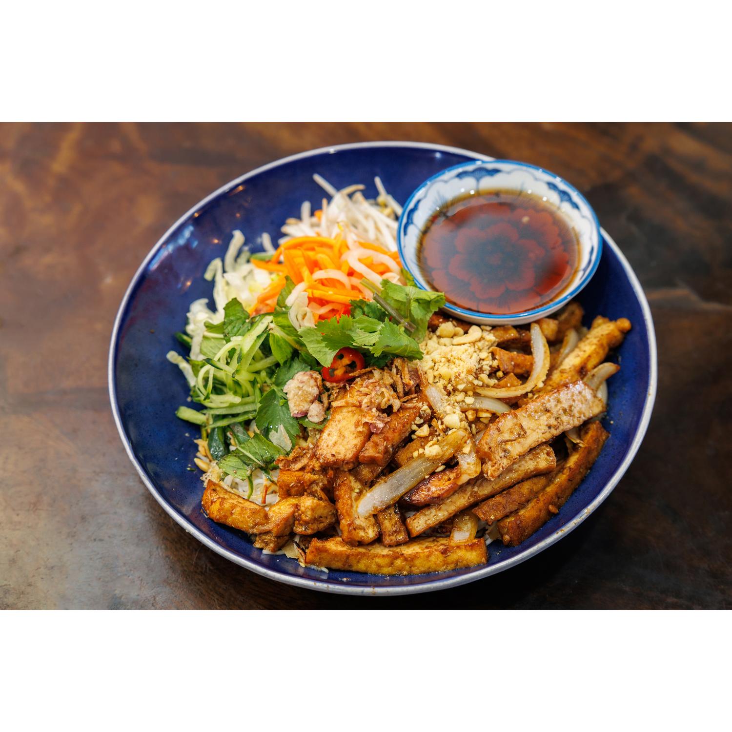 Tofu Noodle Salad | Bun Chay