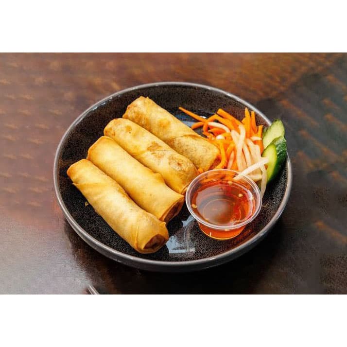 Homemade Spring Rolls (x4)