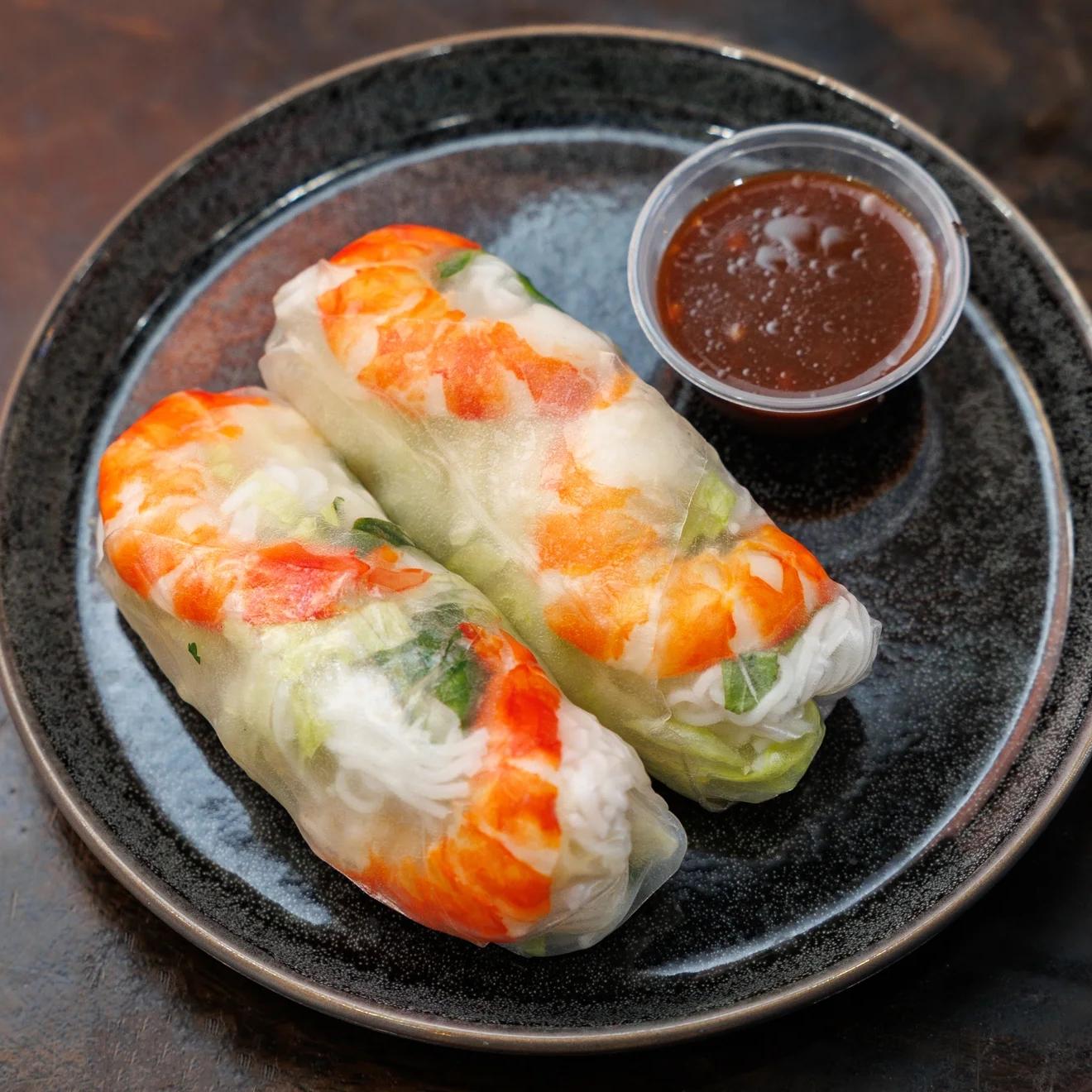 Rice Paper Rolls (x2)