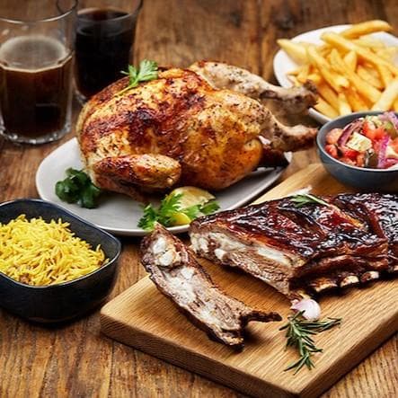 Lamb Ribs & Chicken Combo