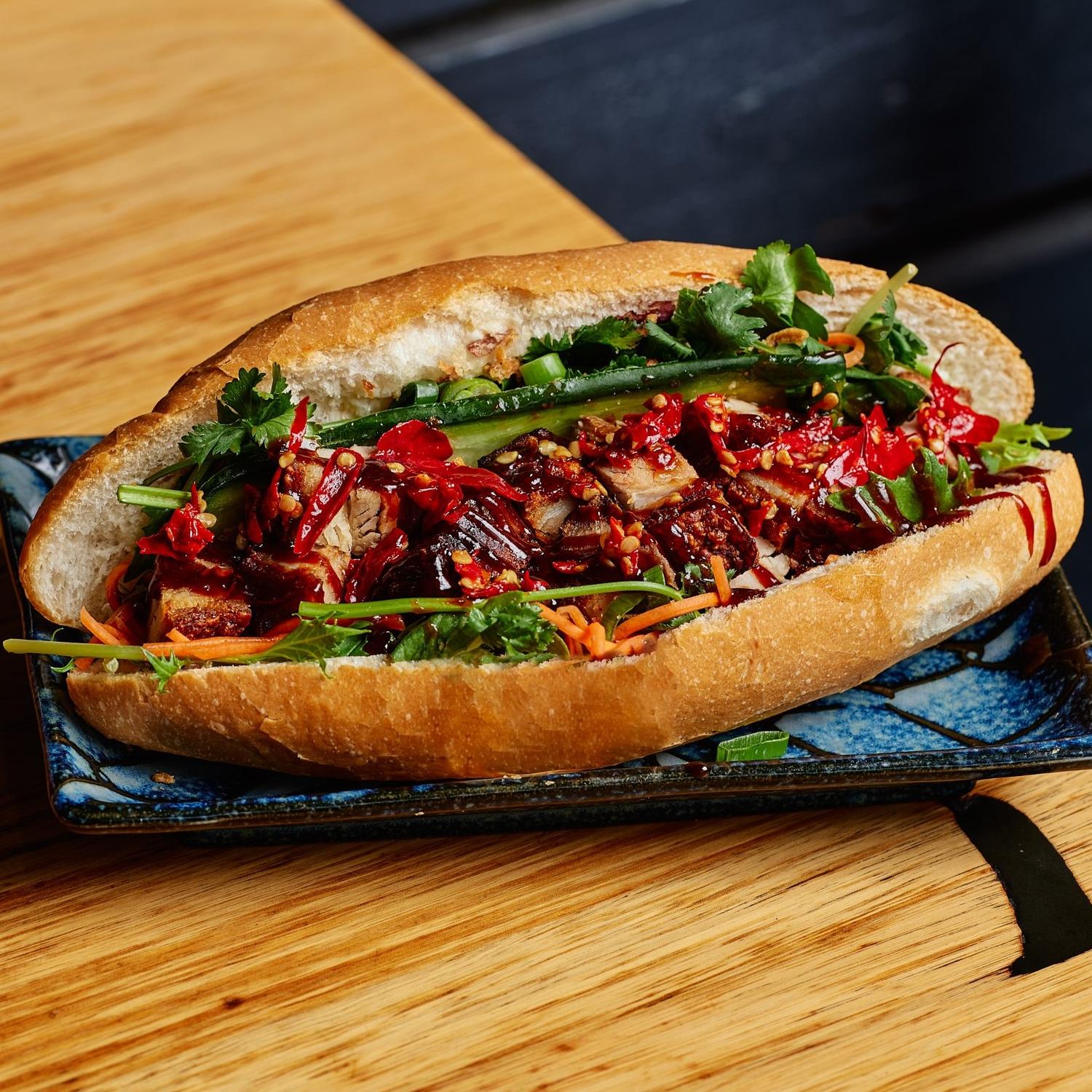 Banh Mi - Crackling Pork Belly