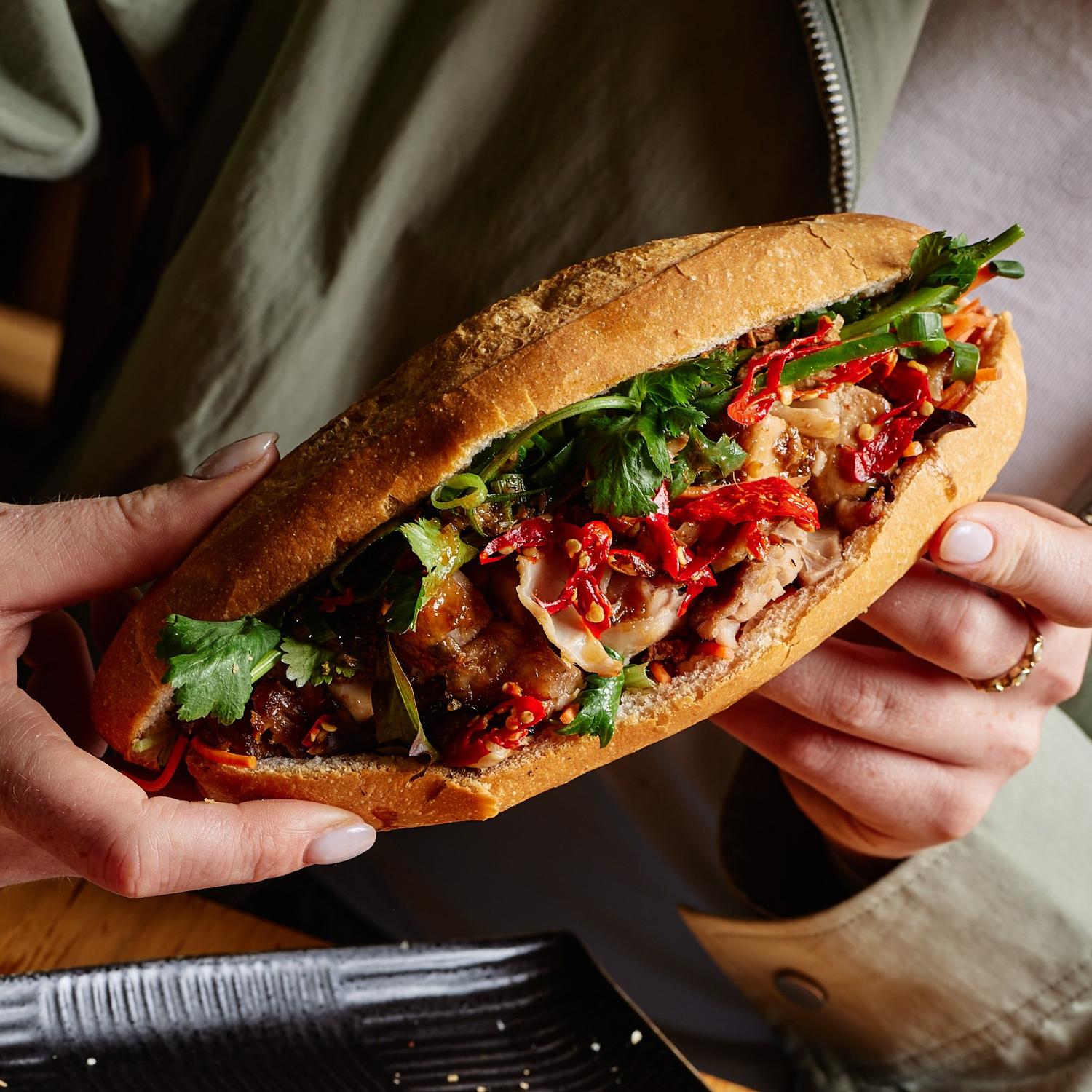 Banh Mi - Lemongrass Chicken