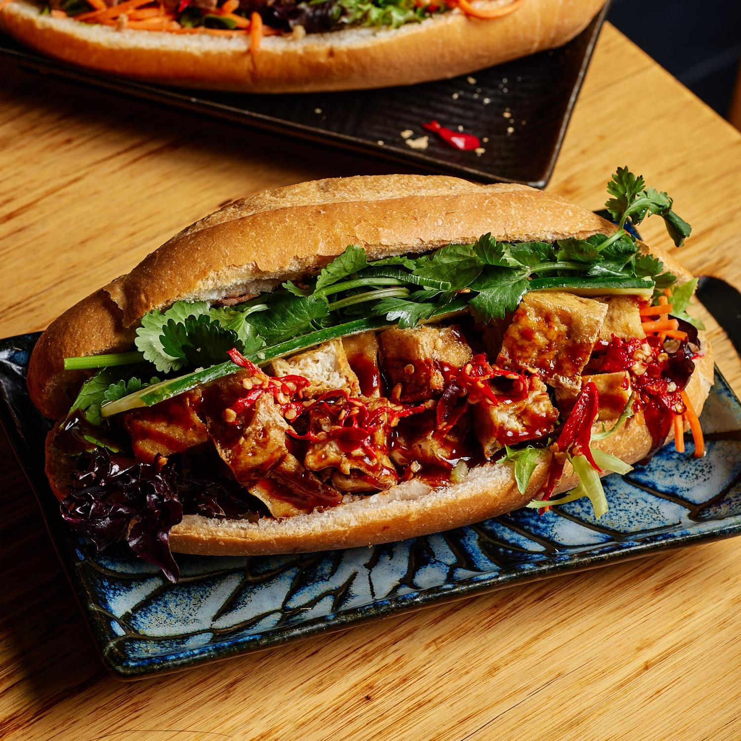 Banh Mi - Fried Tofu