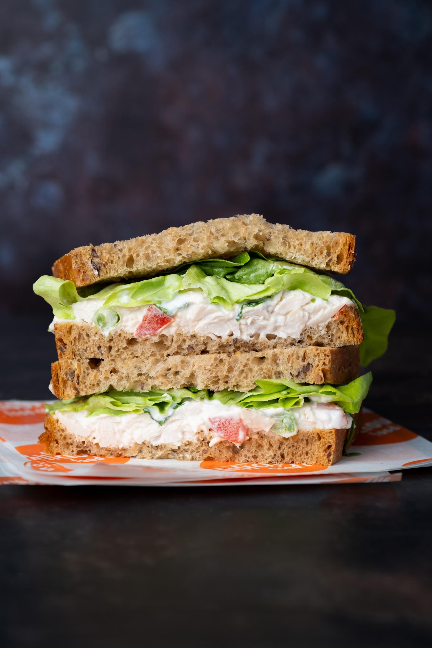 Chicken and Pepper Sandwich