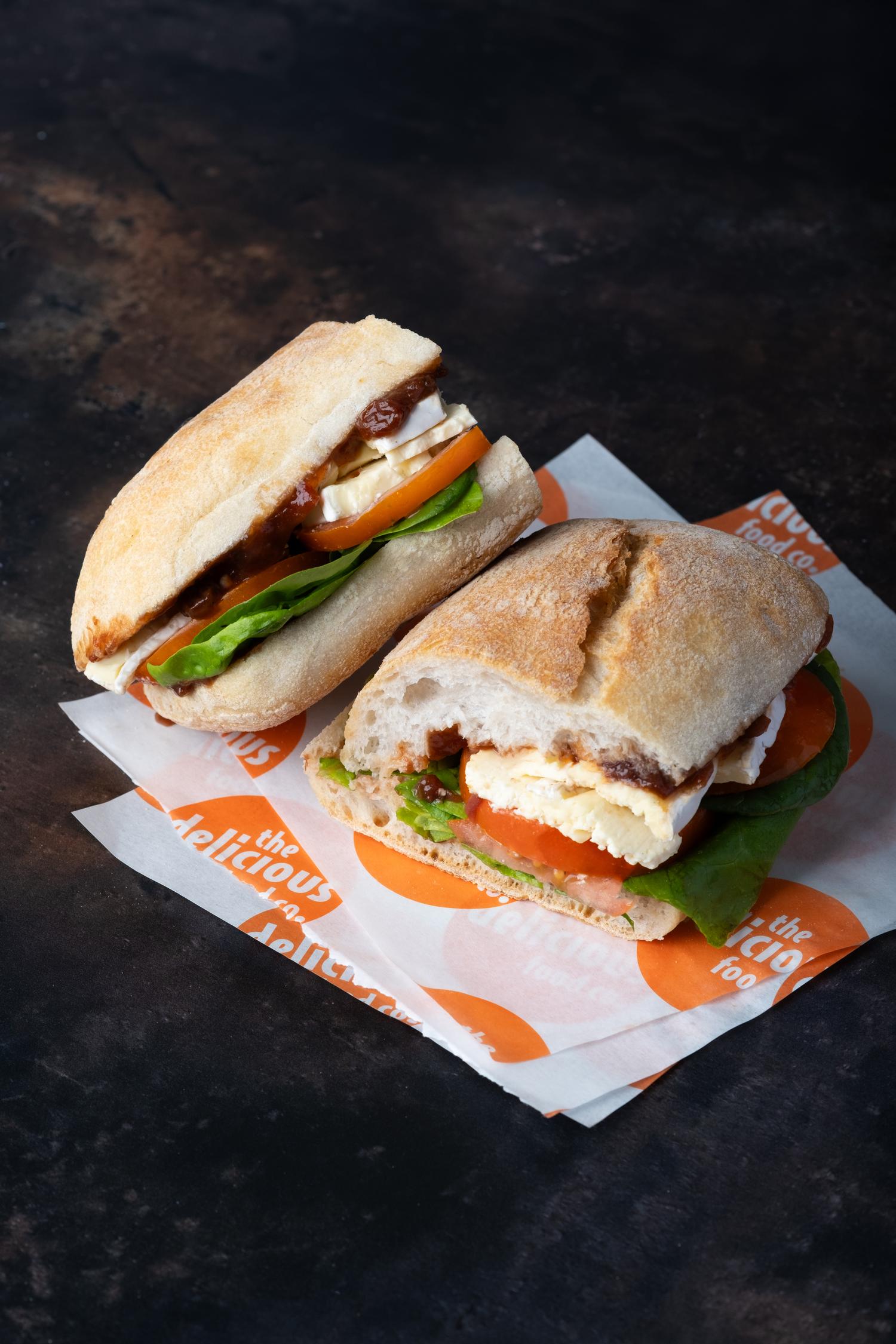 Irish Brie & Plum Relish Ciabatta