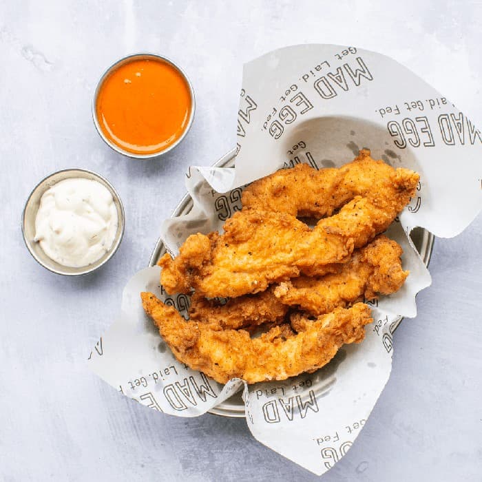 Tenders with two dips