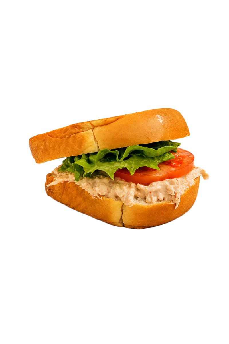 Spicy Chicken Salad Toast