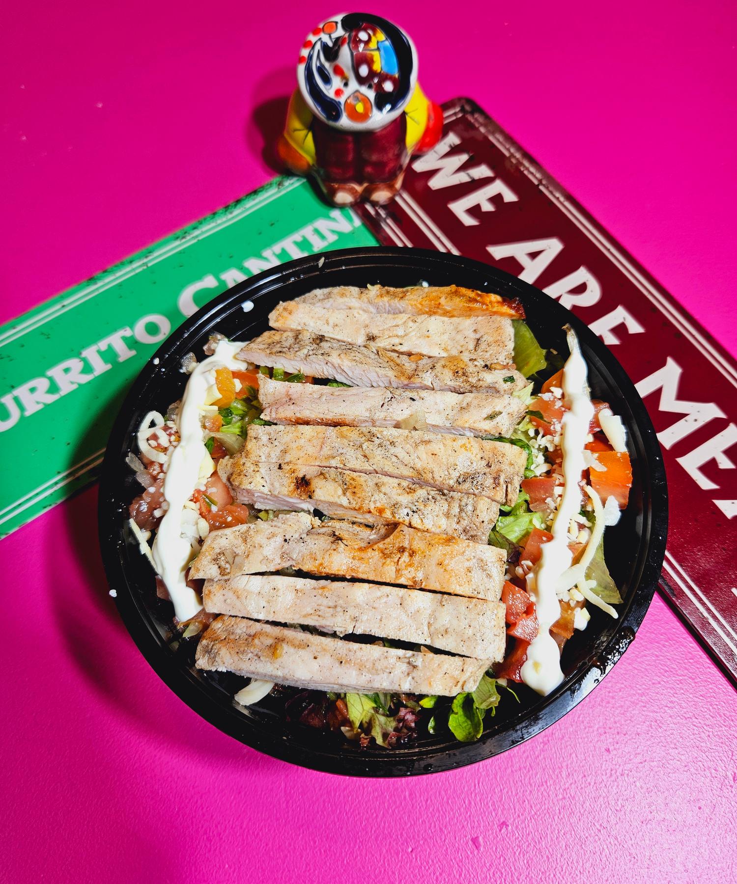 DIY BUFFET Gourmet Burrito Bowl