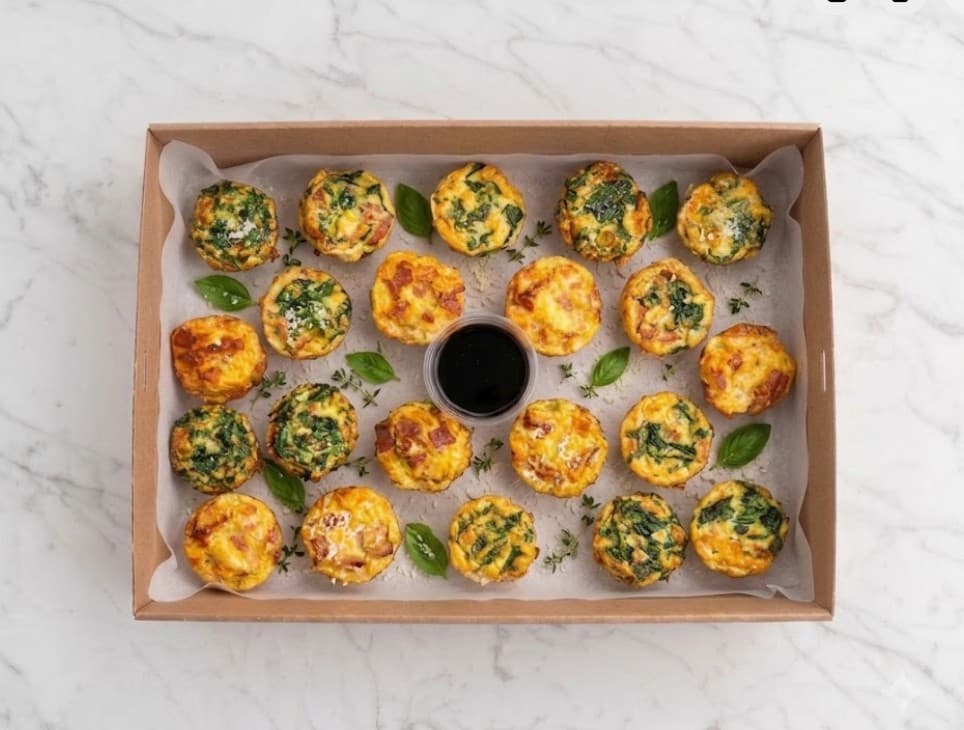 Indulgent GF Baby Frittata Platter (15pcs)