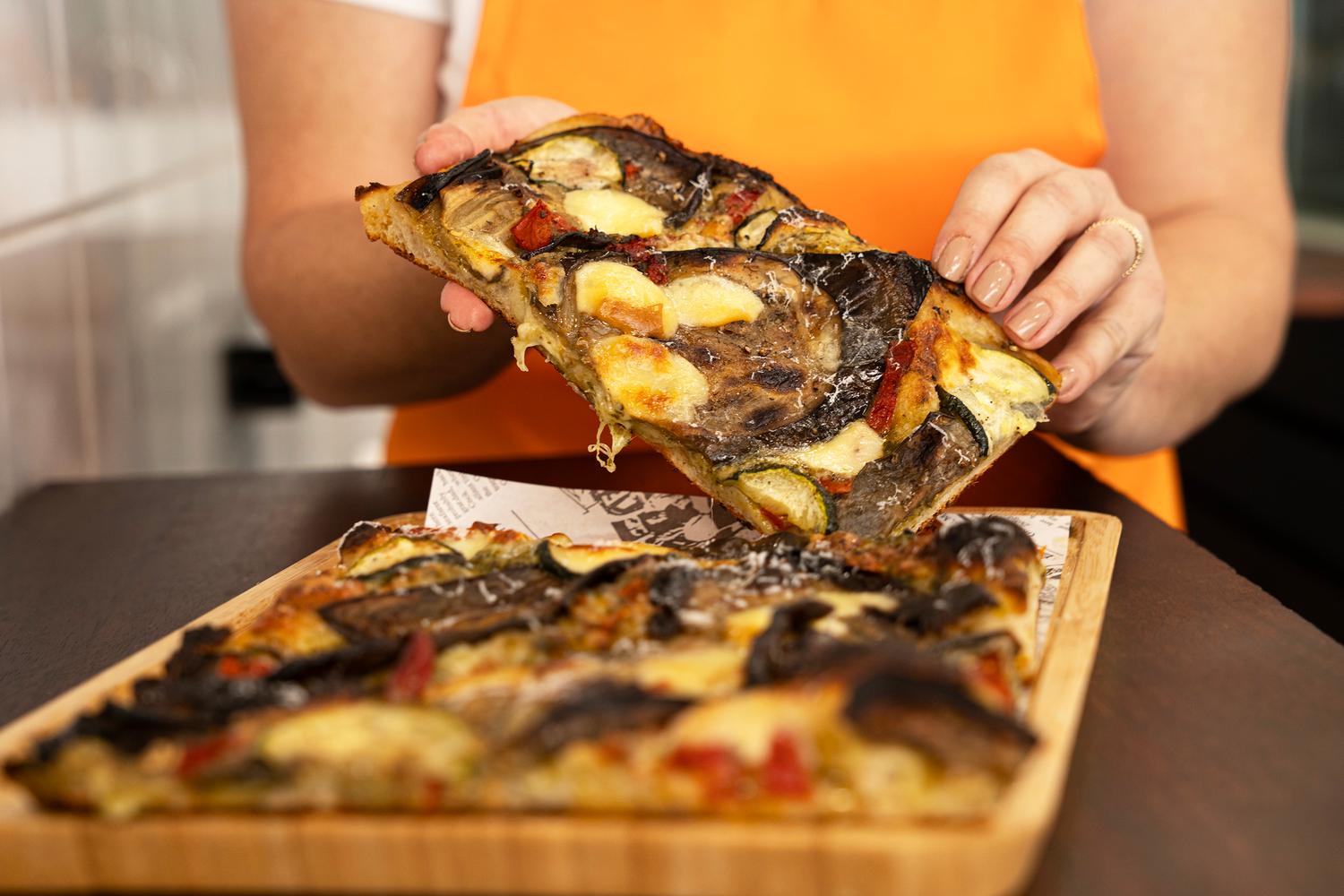Eggplant Plus Pizza