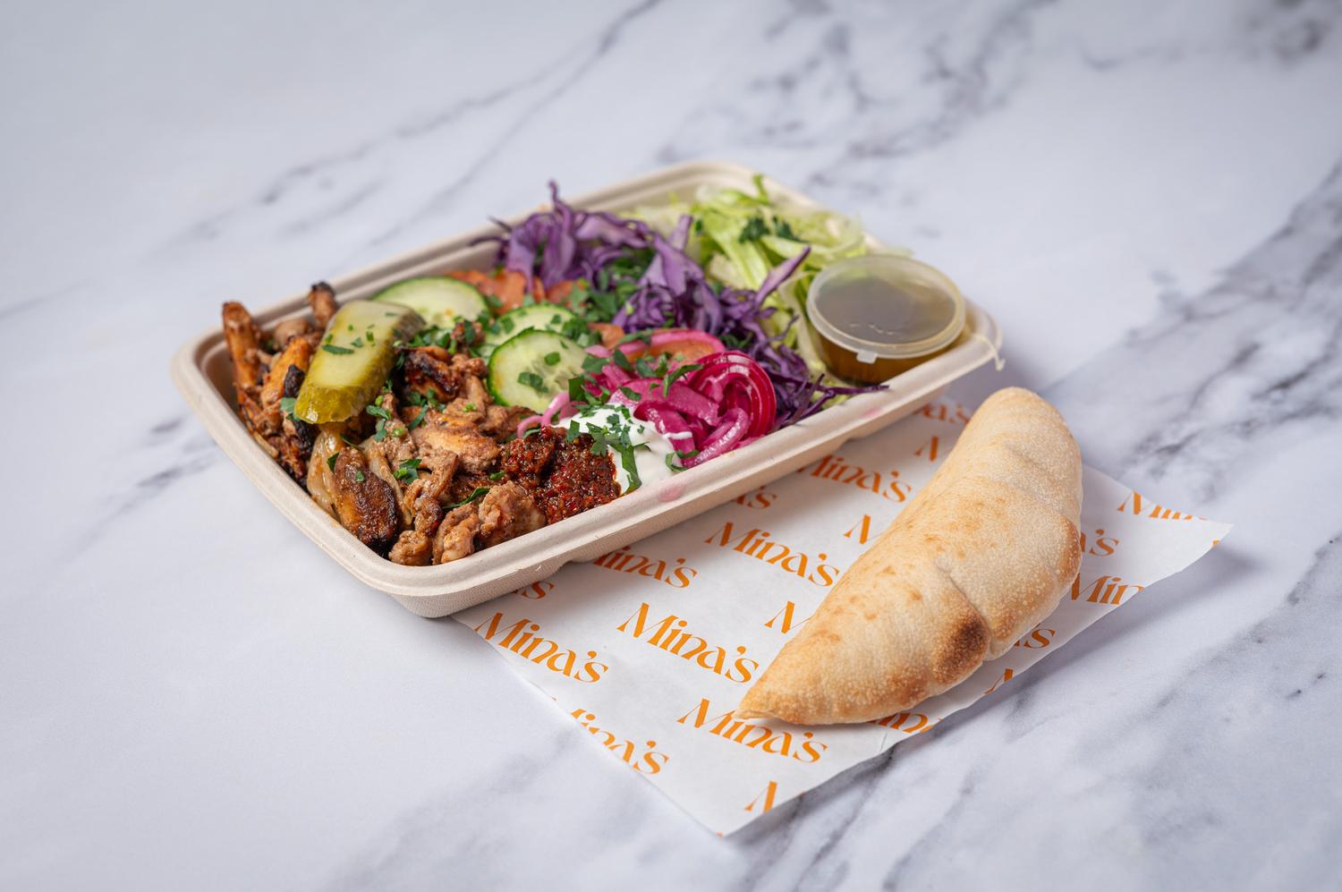 11 Spice Chicken Shawarma Salad Box