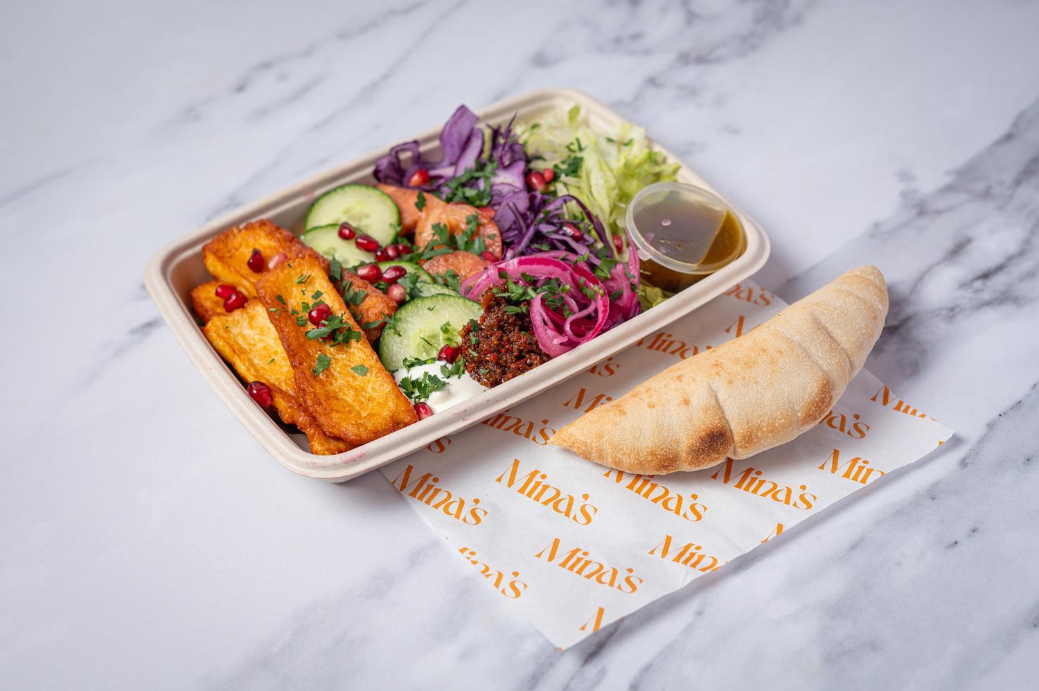 Halloumi Salad Box