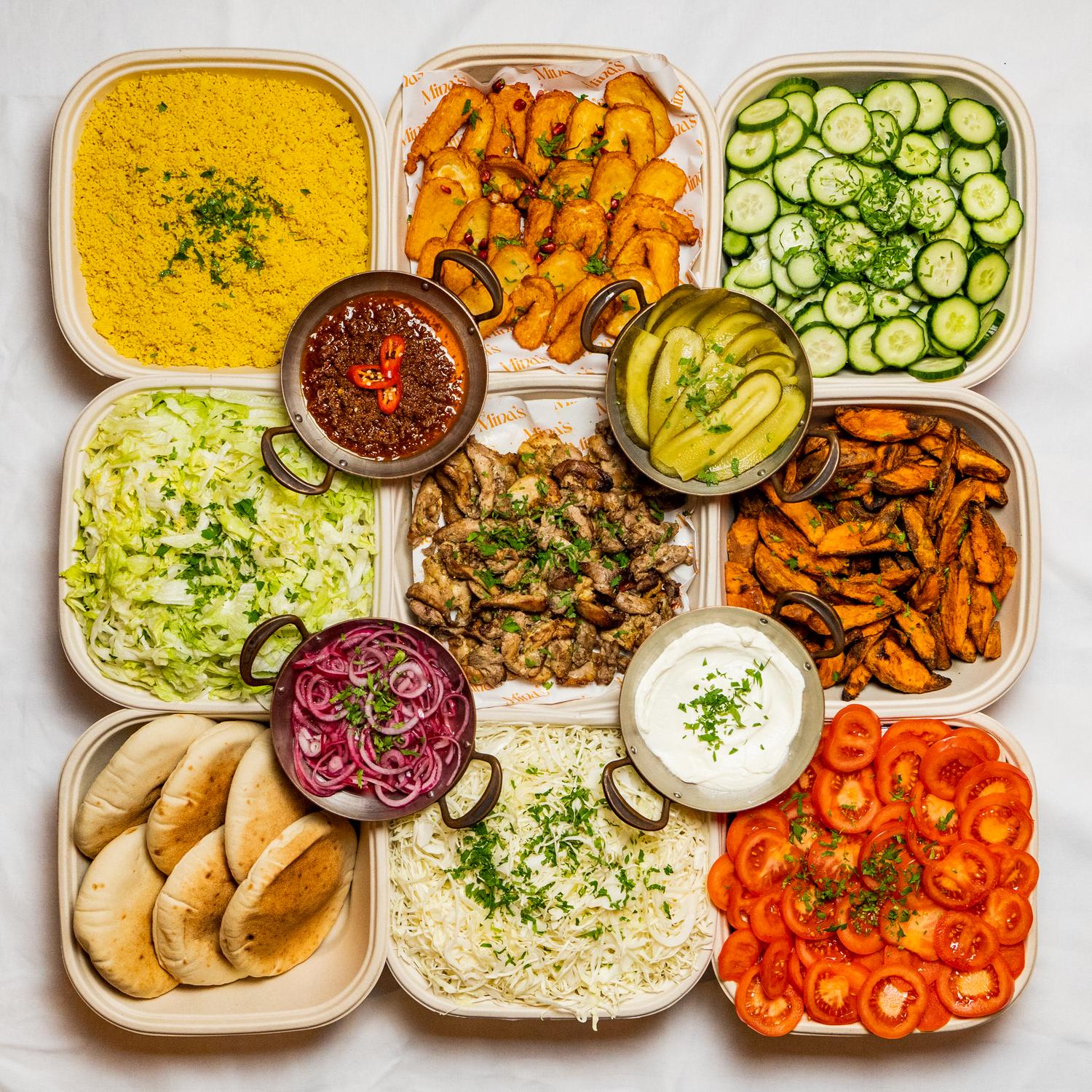 11 Spice Chicken Shawarma Feast (10 - 12)