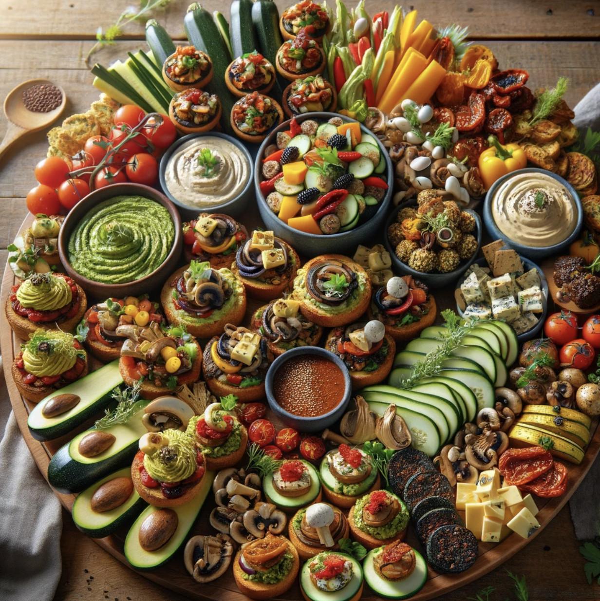 Vegetarian Boxed Offering (Cold)