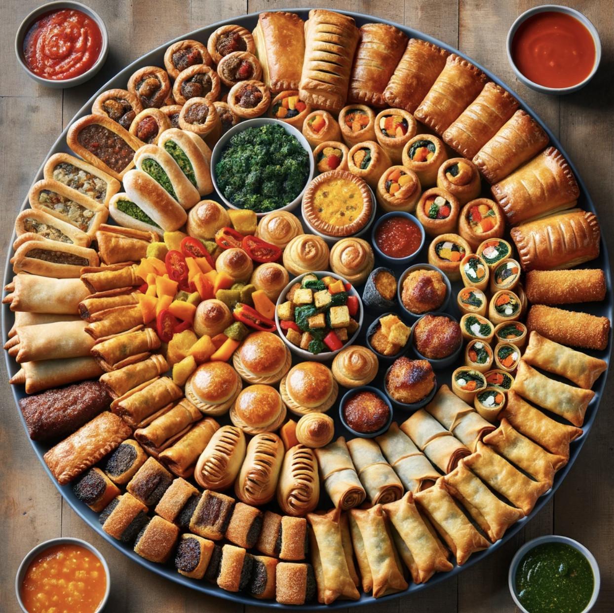 Pastries (Box of 60)