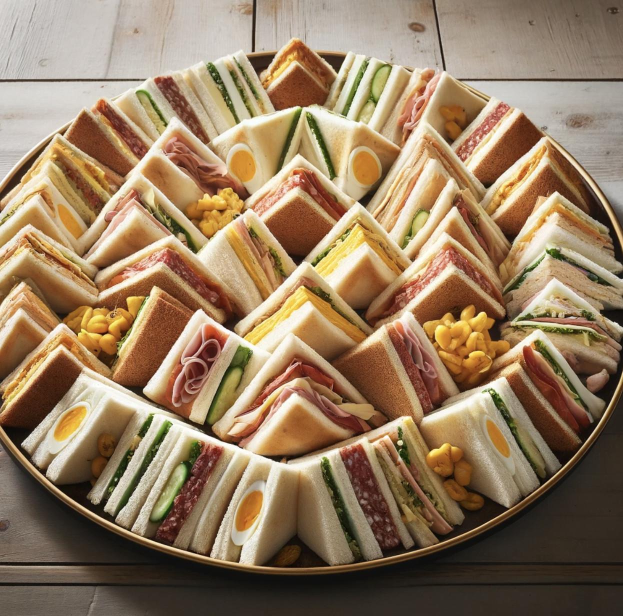 Classic Sandwiches (Box of 40)