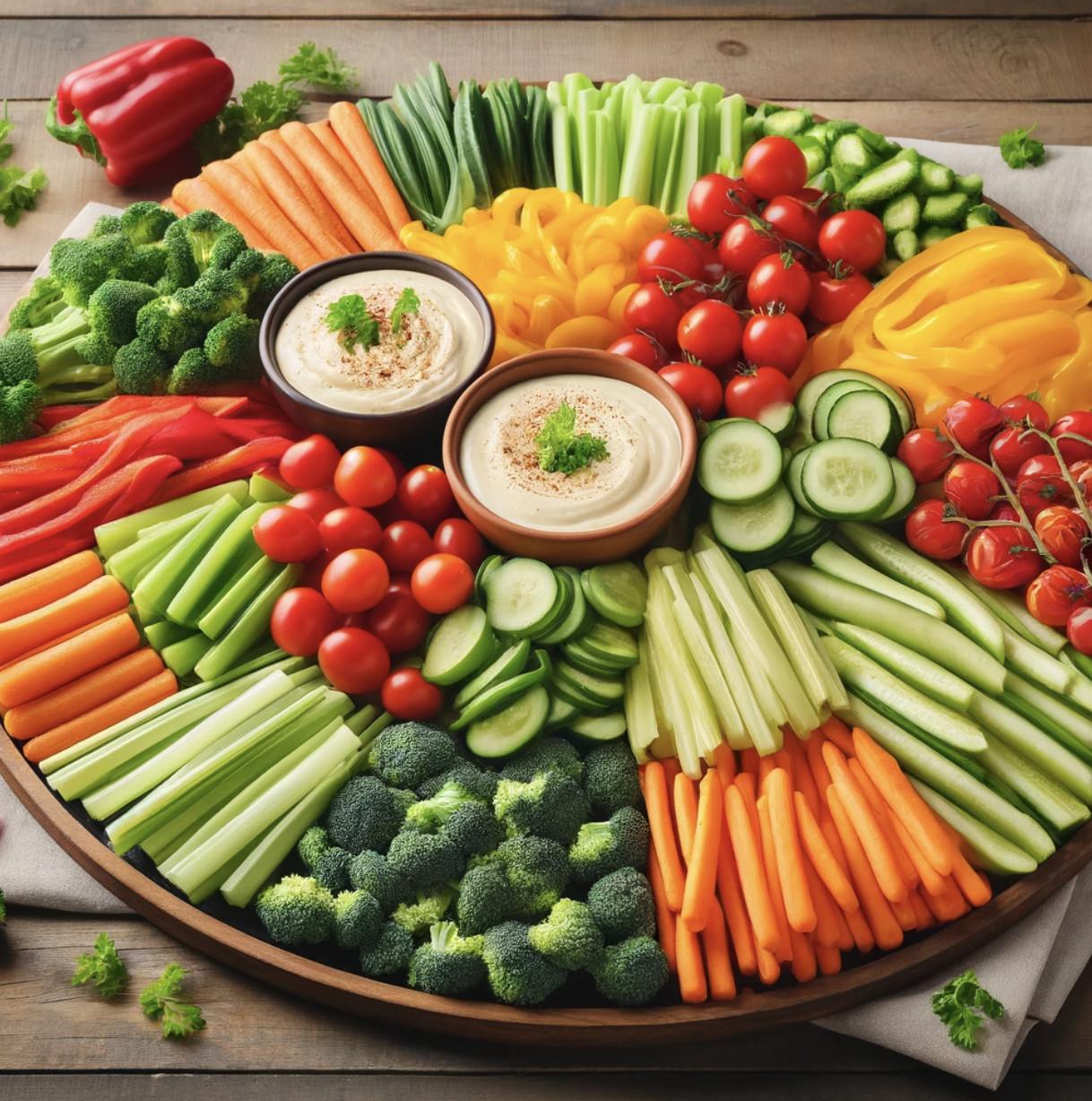 Crudités & Dips Platter