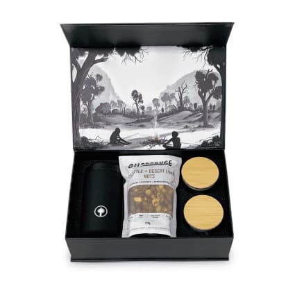 Coffee Tumbler (BLACK) Gift Box - Kangaroo