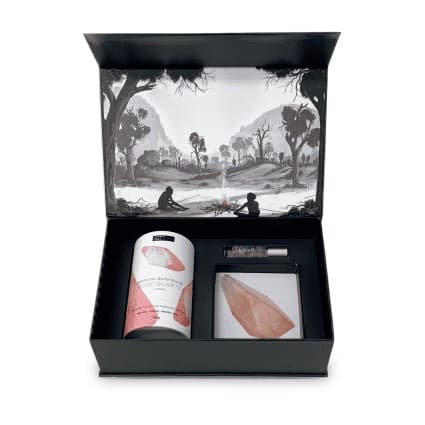 Black Wellness Box (ROSE QUARTZ) - Camp Fire