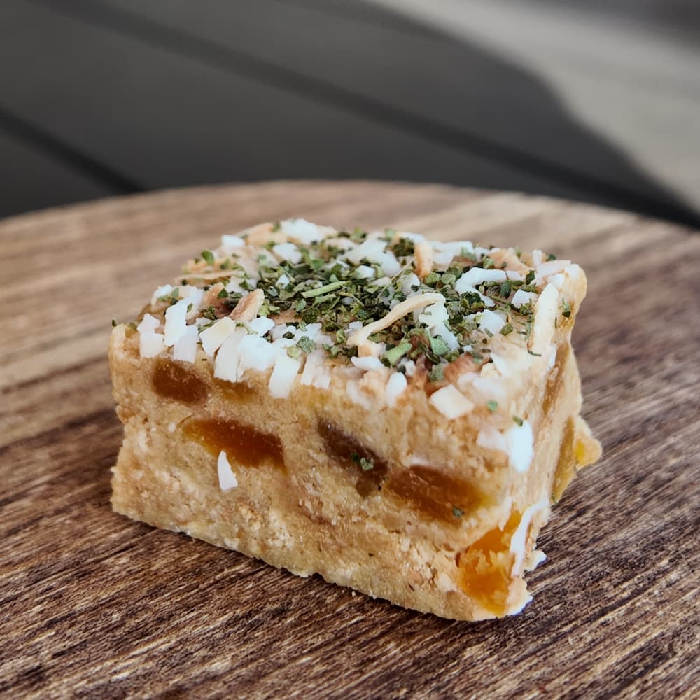 Apricot & Native Thyme Slice