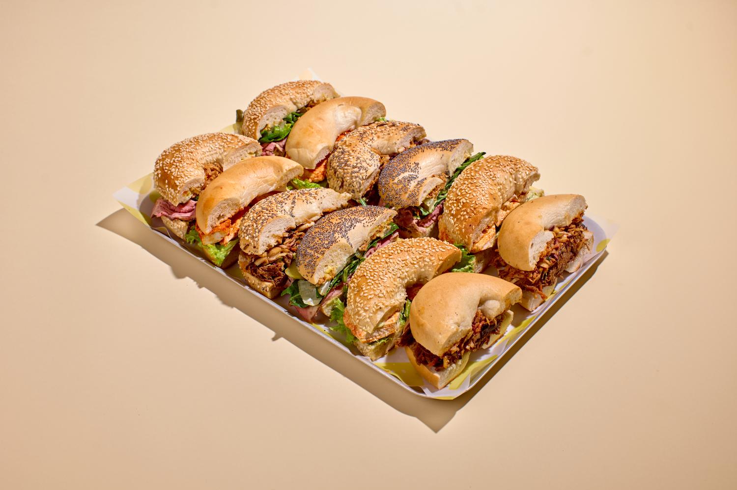 Carnivore Bagel Platter