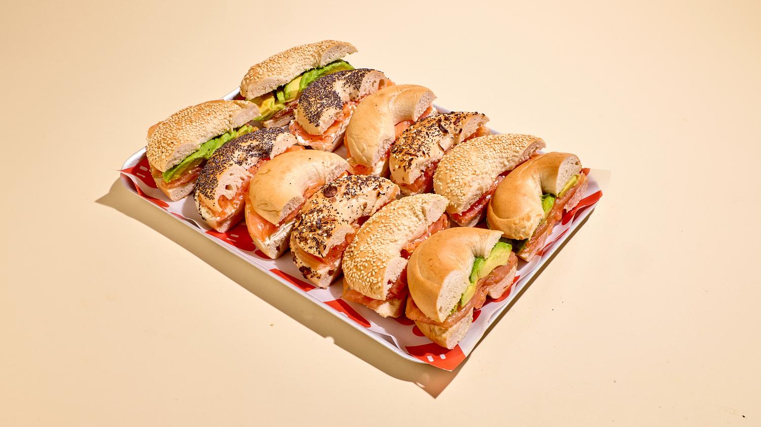 Smoked Salmon Bagel Platter