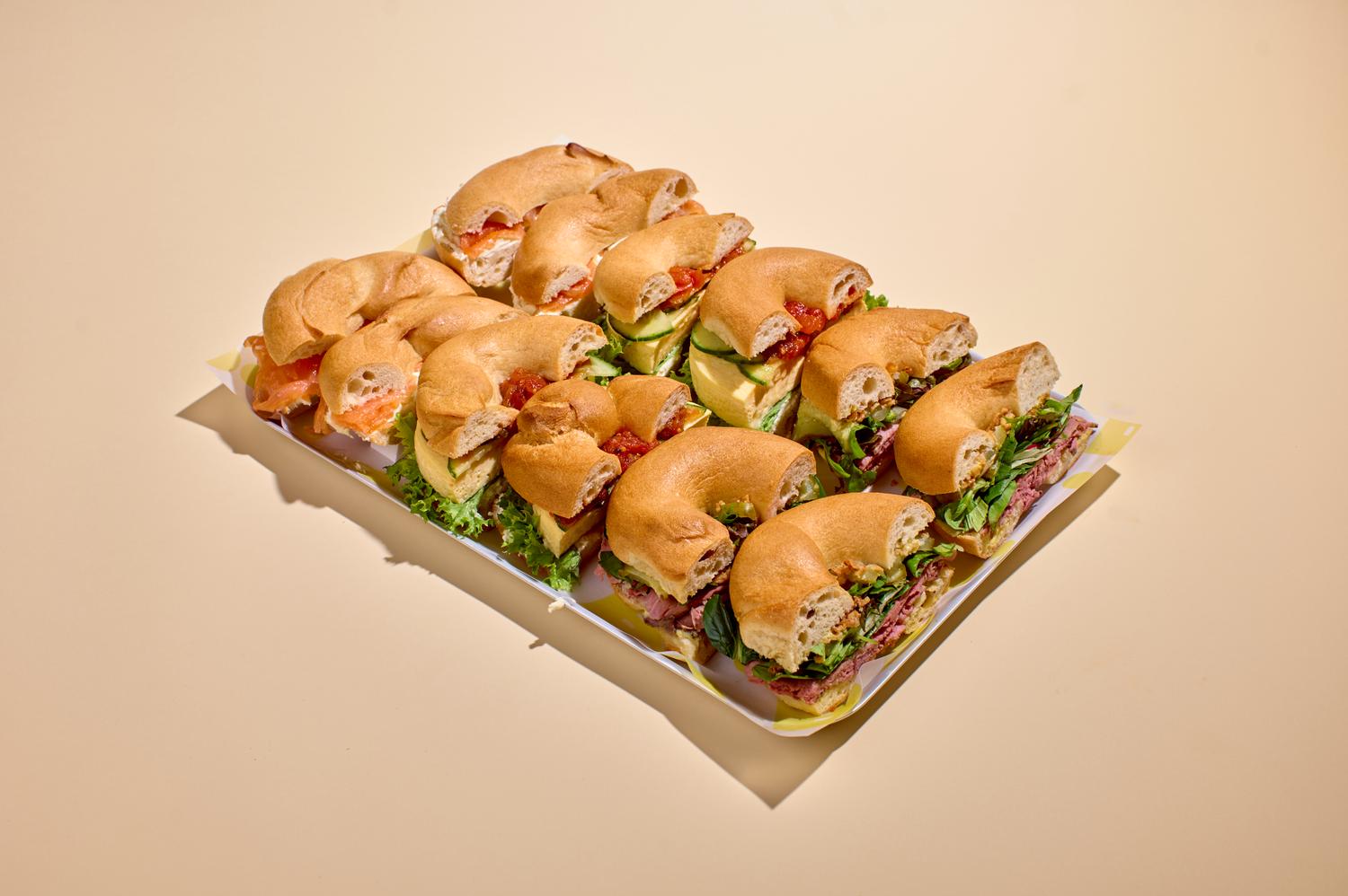 Gluten-Free Bagel Platter
